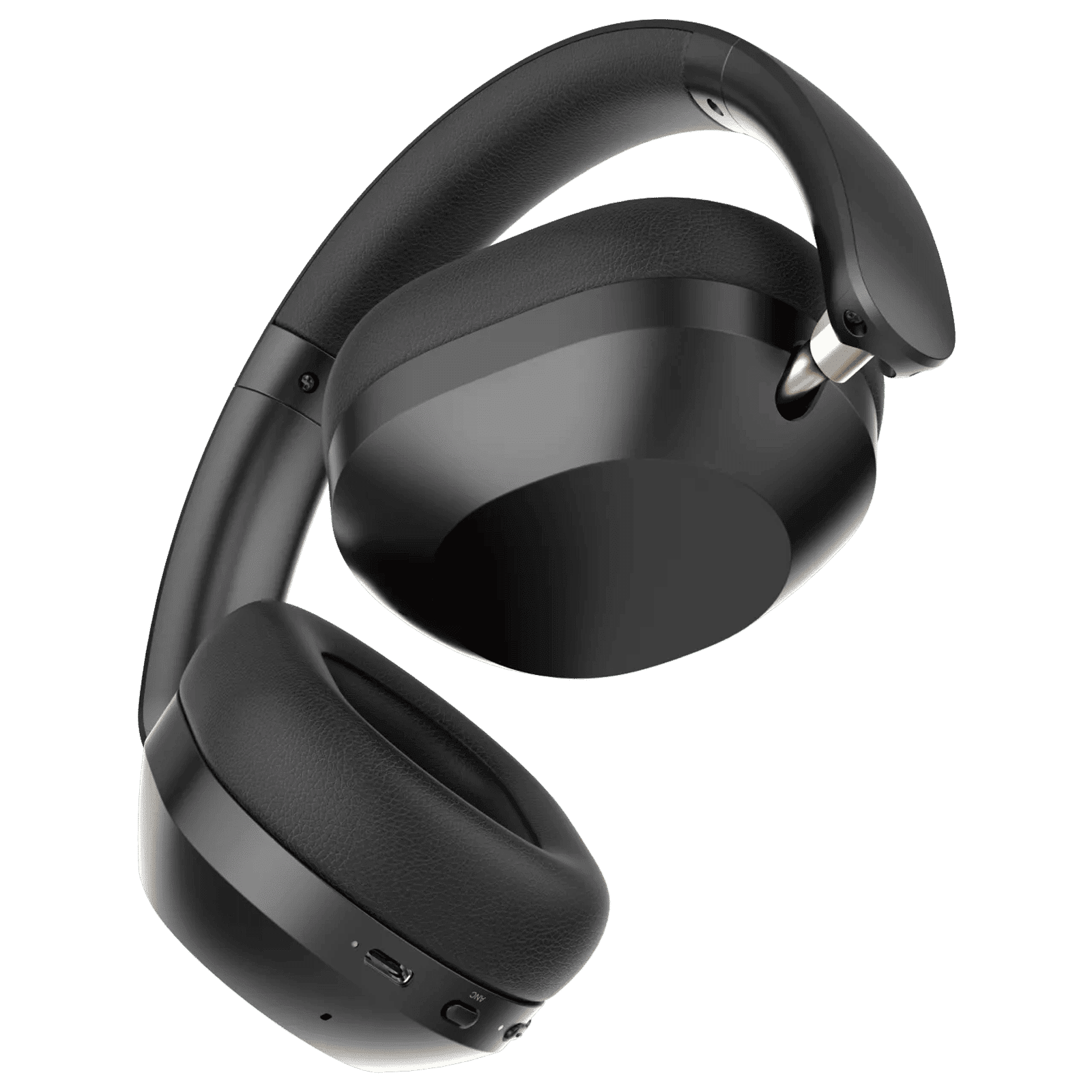 realme TechLife Studio H1 Bluetooth Headphone with Mic (Active Noise Cancellation, Google Fast Pair, Black) realme TechLife Studio H1 Bluetooth Headphone with Mic (Active Noise Cancellation, Google Fast Pair, Black)_4