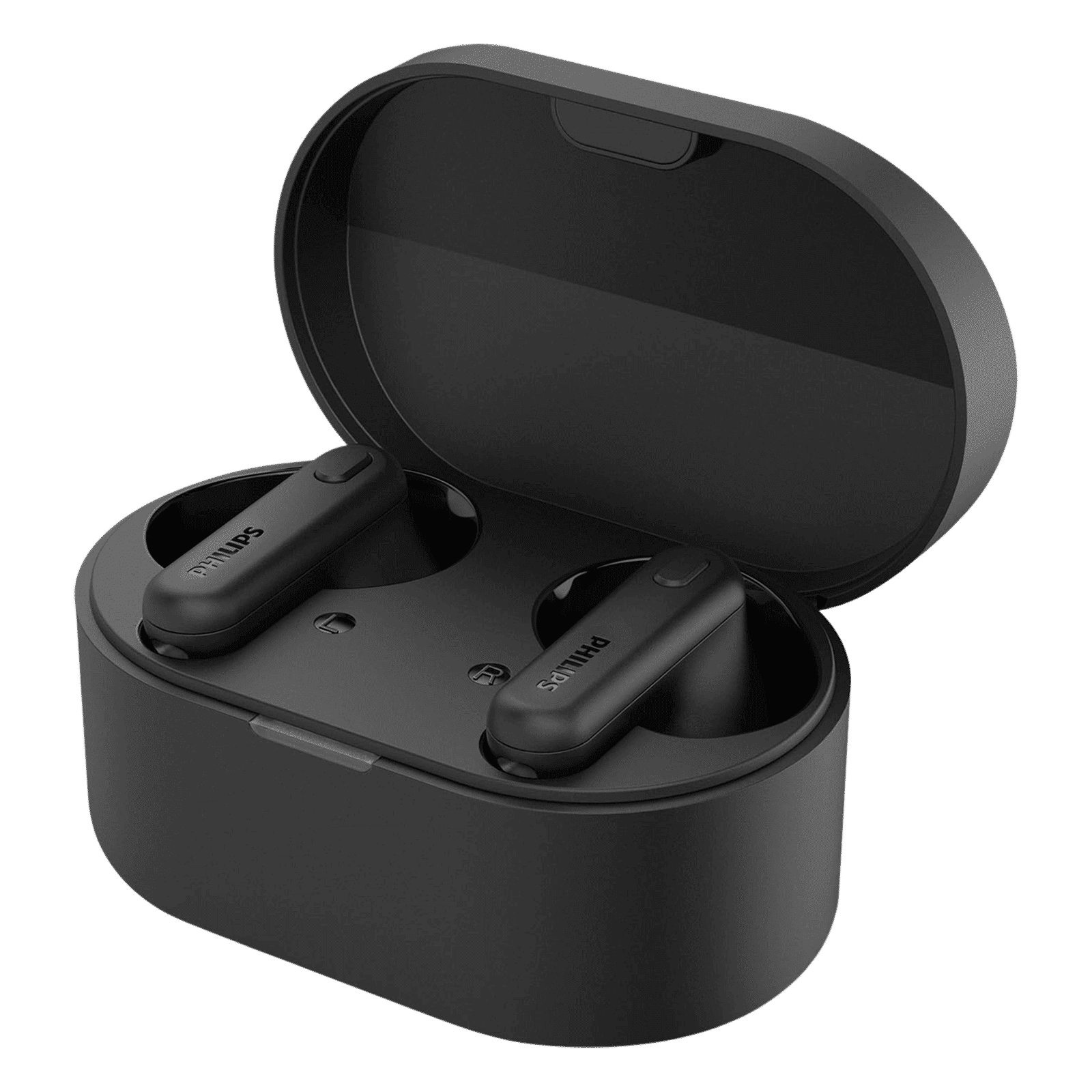 PHILIPS TAT1108BK/00 TWS Earbuds with Environmental Noise Cancellation (IPX4 Splash and Sweat Resistant, Dynamic Drivers, Black)_6