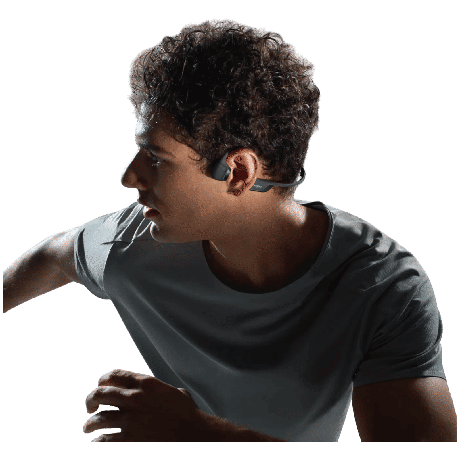 SHOKZ OpenRun Pro 2 Bone Conduction Bluetooth Headphone with Active Noise Cancellation (IP55 Water Resistant, Quick Charge, Black) SHOKZ OpenRun Pro 2 Bone Conduction Bluetooth Headphone with Active Noise Cancellation (IP55 Water Resistant, Quick Charge, Black)_6