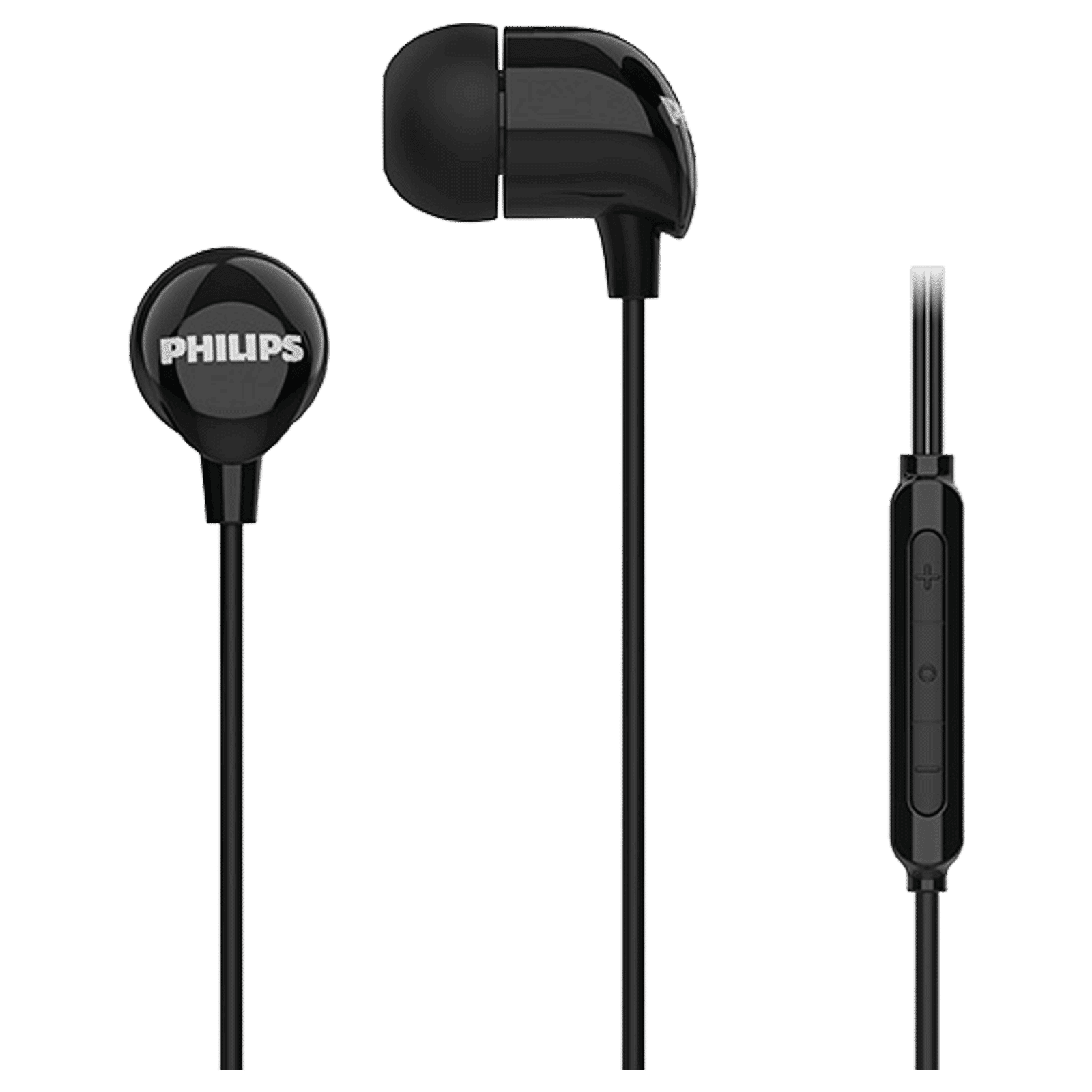 PHILIPS TAE2146 Wired Earphone with Mic (USB Type-C Connector, In Ear, Black)_1