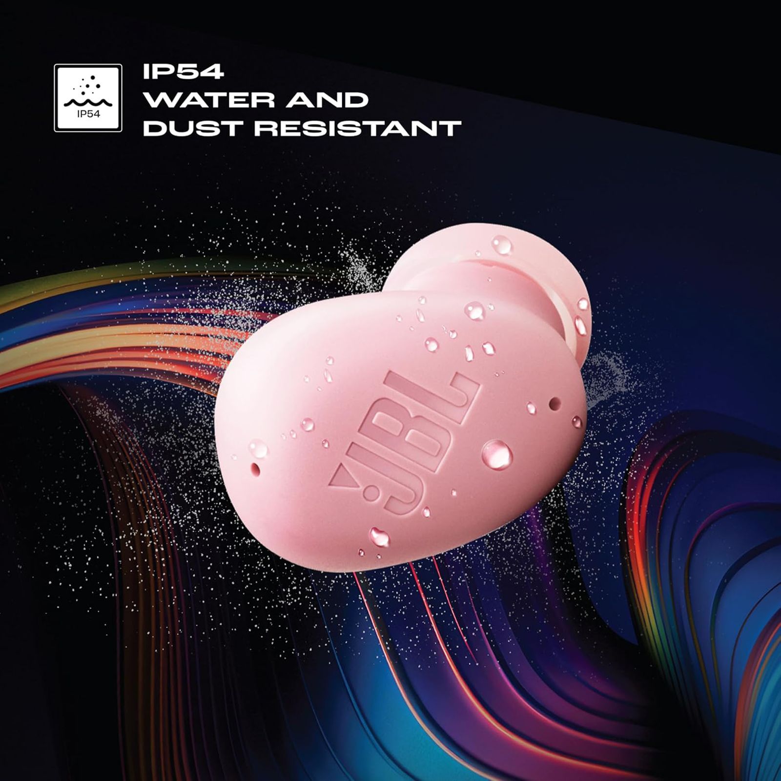 JBL Wave Buds 2 TWS Earbuds with Active Noise Cancellation (IP54 Water Resistant, 40 Hours Playtime, Pink)_14