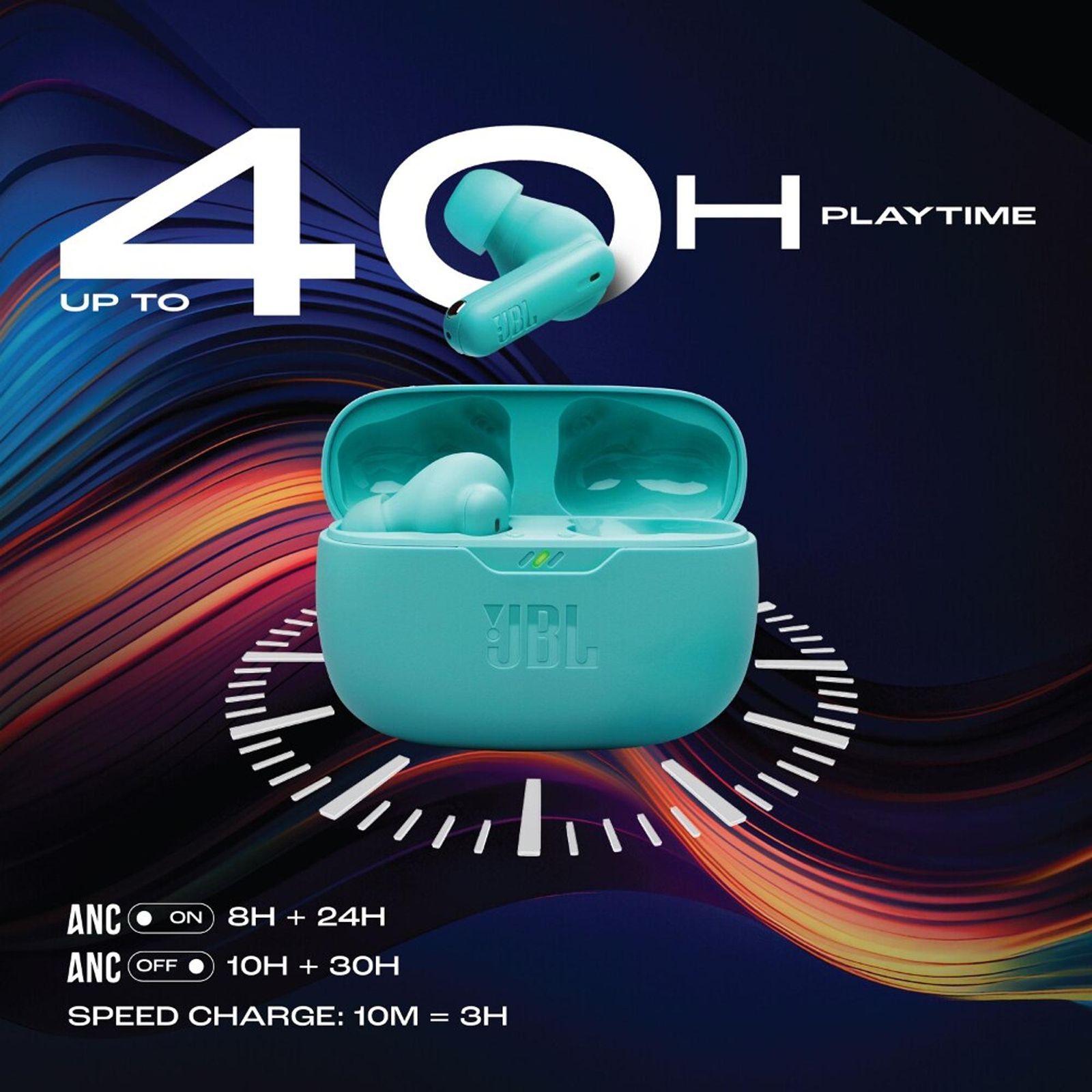 JBL Wave Beam 2 TWS Earbuds with Active Noise Cancellation (IP54 Water Resistant, 40 Hours Playtime, Blue) JBL Wave Beam 2 TWS Earbuds with Active Noise Cancellation (IP54 Water Resistant, 40 Hours Playtime, Blue)_13