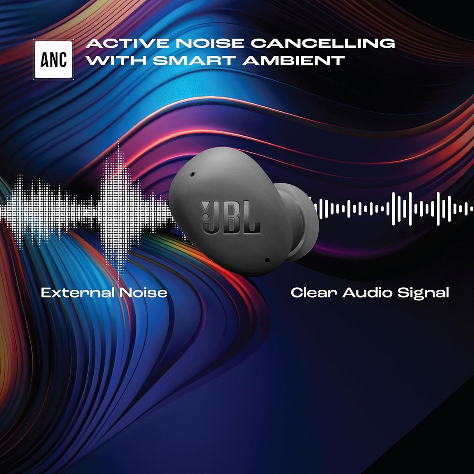 JBL Wave Buds 2 TWS Earbuds with Active Noise Cancellation (IP54 Water Resistant, 40 Hours Playtime, Black)_20