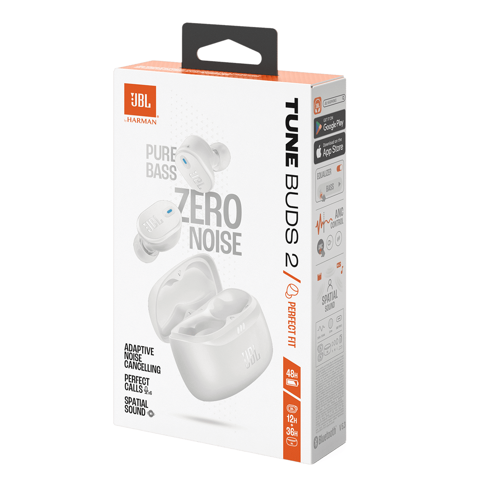 JBL Tune Buds 2 TWS Earbuds with Adaptive Noise Cancellation (IP54 Water Resistant, 48 Hours Playback, White)_11