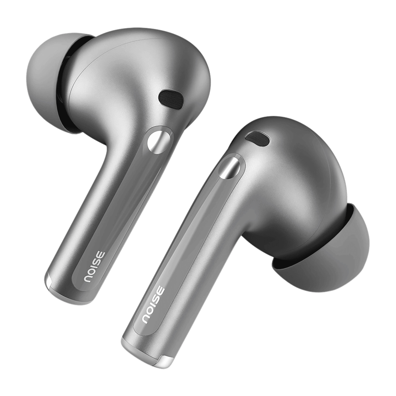 noise Master Buds AUD-HDPHN-MASTERBUDS TWS Earbuds with Adaptive Noise Cancellation (Water Resistant, Immersive Spatial Audio, Silver)_3