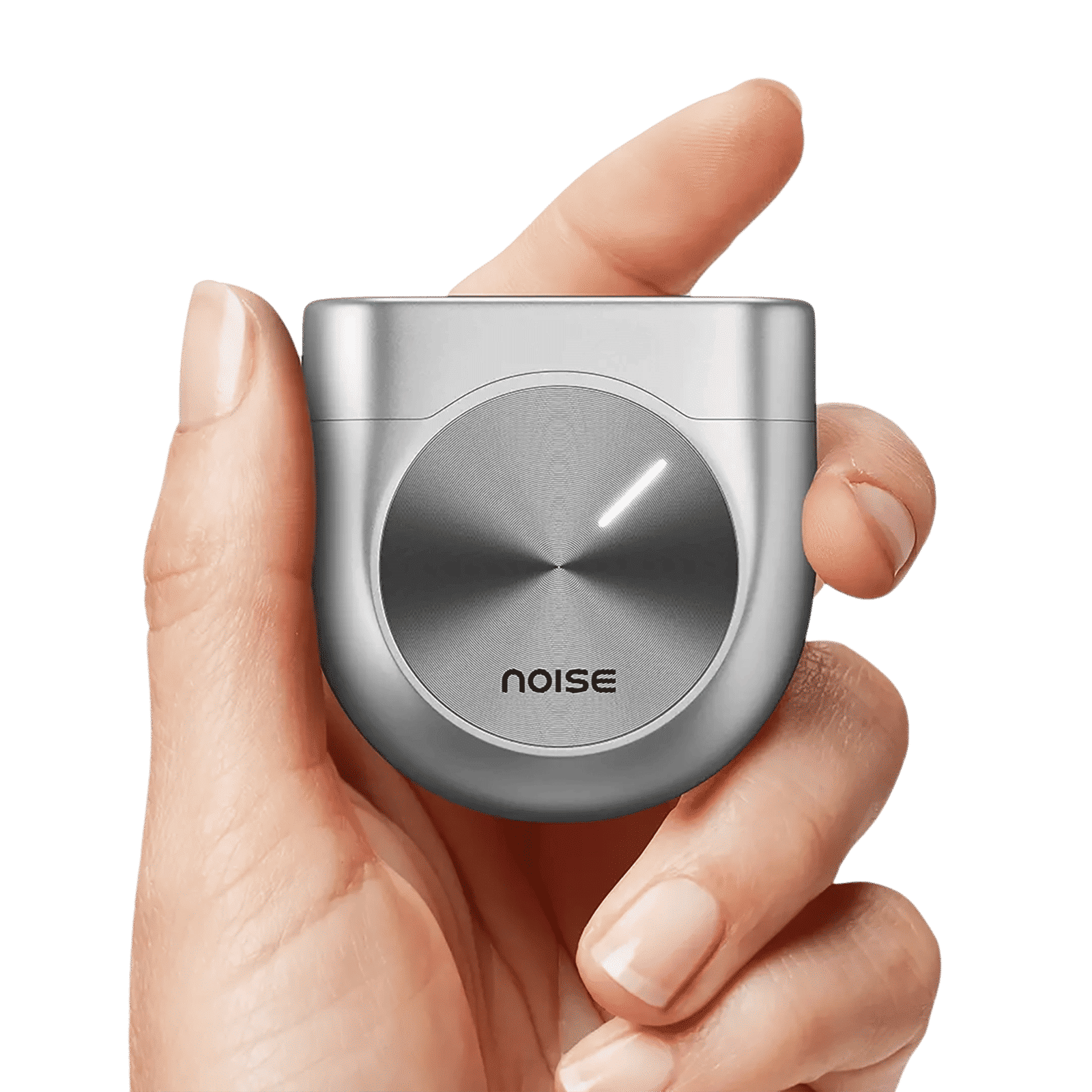 noise Master Buds AUD-HDPHN-MASTERBUDS TWS Earbuds with Adaptive Noise Cancellation (Water Resistant, Immersive Spatial Audio, Silver)_4