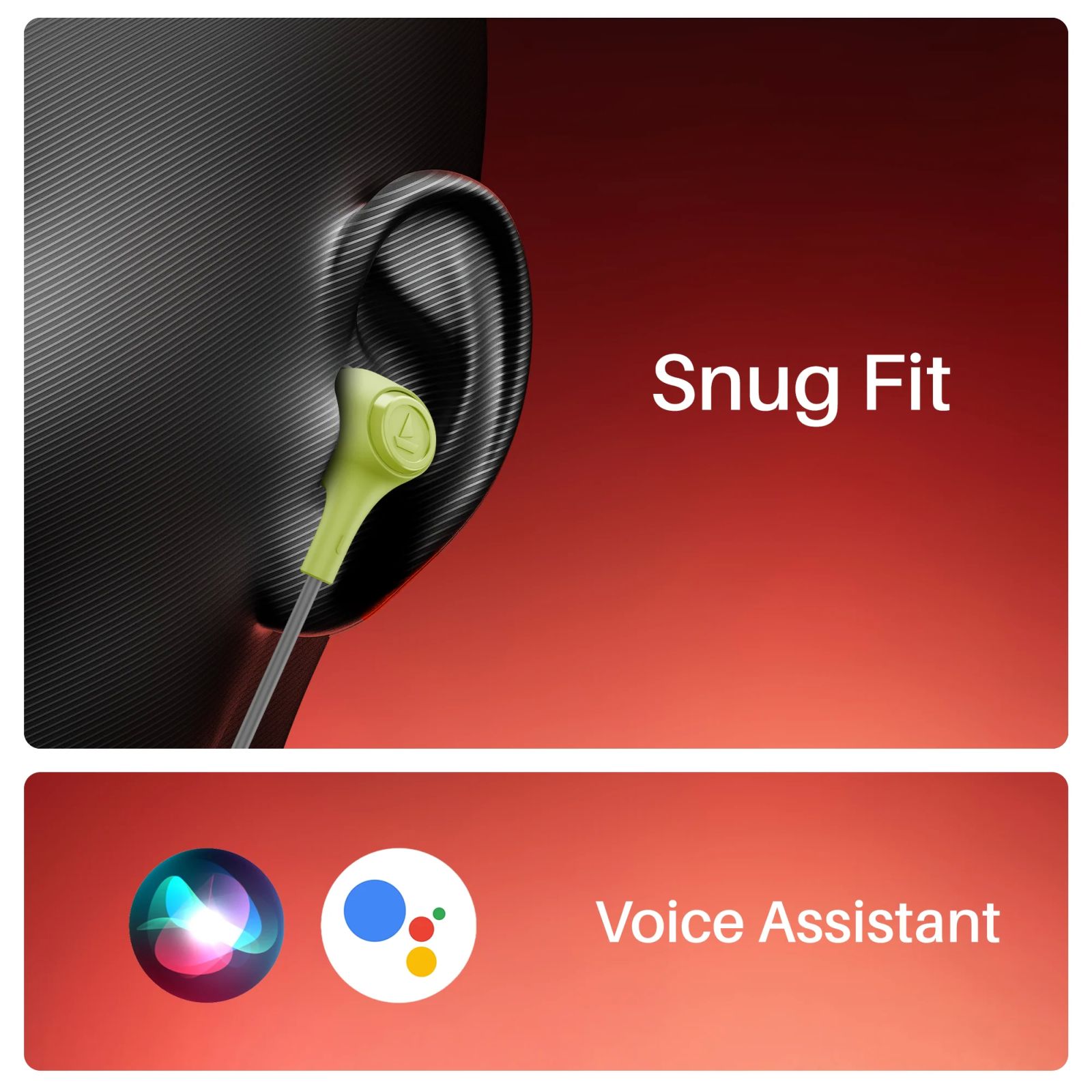 boAt Bassheads 95 Wired Earphone with Mic (3.5mm Connector, In Ear, Spirit Lime)_6