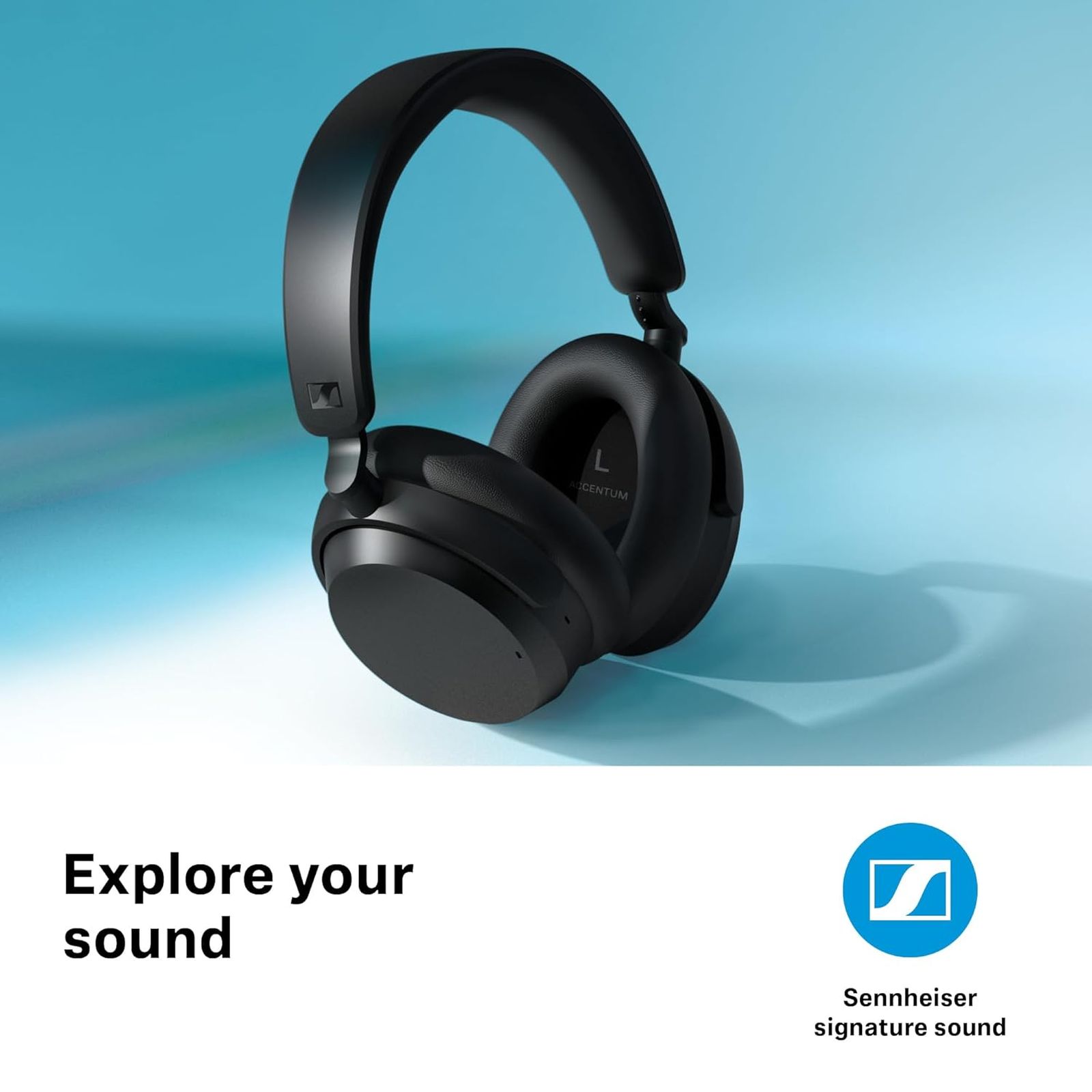 SENNHEISER ACCENTUM 700174 Bluetooth Headphone with Mic (50 Hour Battery Playtime, Over Ear, Black)_7