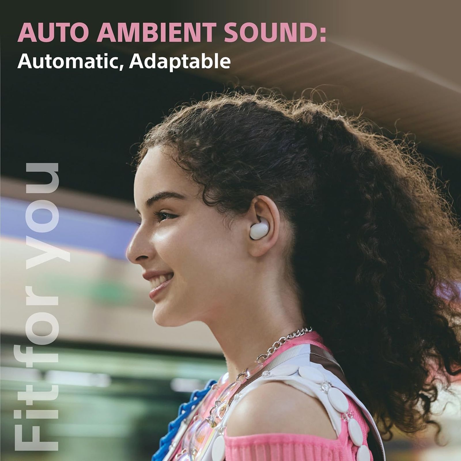 SONY LinkBuds Fit WF-LS910N TWS Earbuds with Active Noise Cancellation (IPX4 Water Resistant, Quick Charge, White)_10