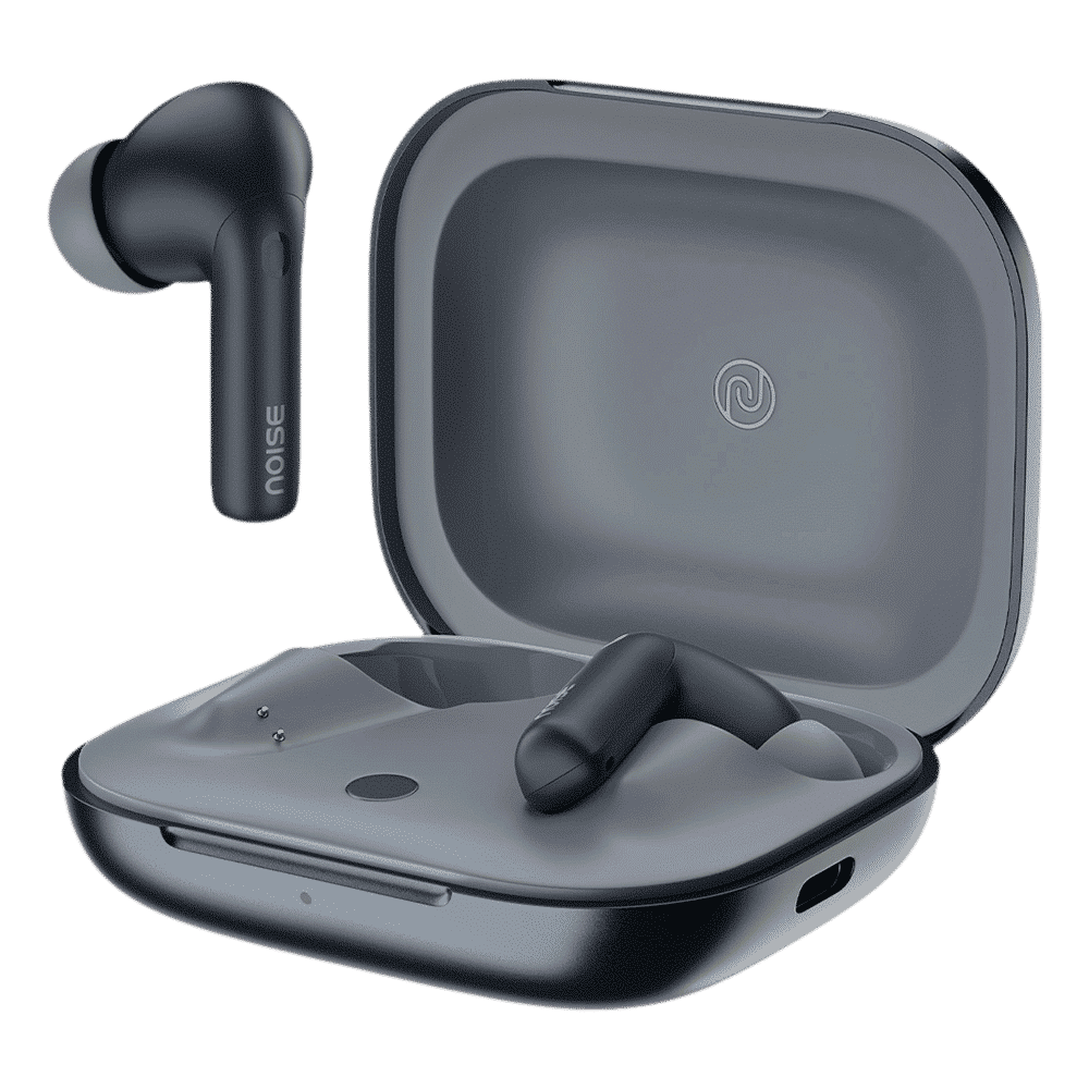 noise Air Buds Pro 6 TWS Earbuds with Active Noise Cancellation (IPX5 Water Resistant, Instacharge, Slate Black)_7