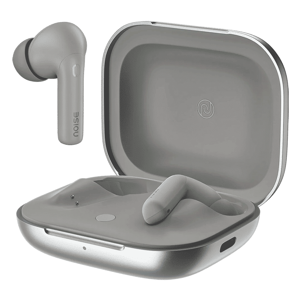 noise Air Buds Pro 6 TWS Earbuds with Active Noise Cancellation (IPX5 Water Resistant, Instacharge, Nimbus Grey)_9