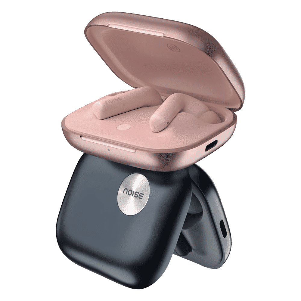 noise Air Buds Pro 6 TWS Earbuds with Active Noise Cancellation (IPX5 Water Resistant, Instacharge, Petal Pink)_9
