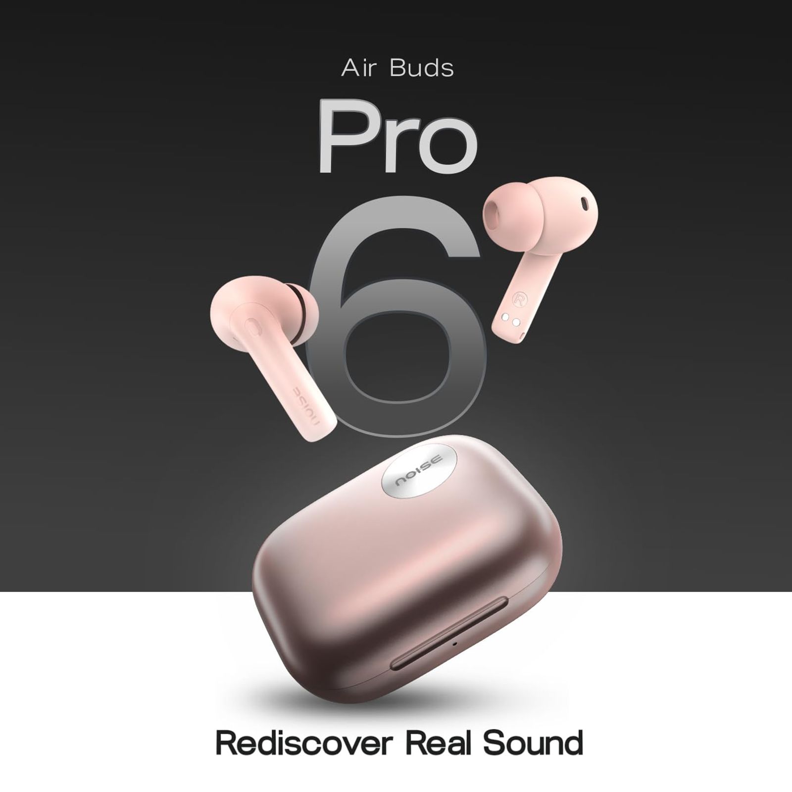noise Air Buds Pro 6 TWS Earbuds with Active Noise Cancellation (IPX5 Water Resistant, Instacharge, Petal Pink)_10