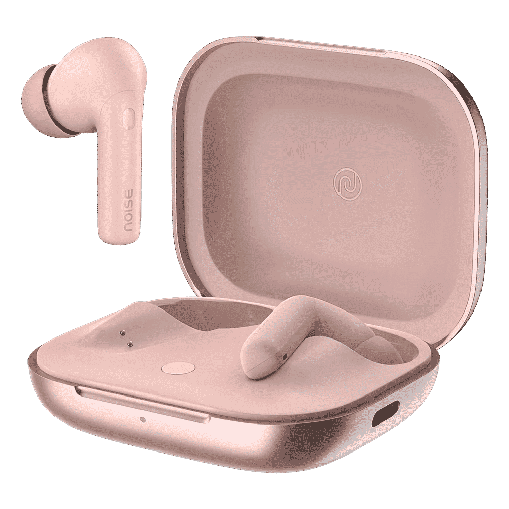 noise Air Buds Pro 6 TWS Earbuds with Active Noise Cancellation (IPX5 Water Resistant, Instacharge, Petal Pink)_8