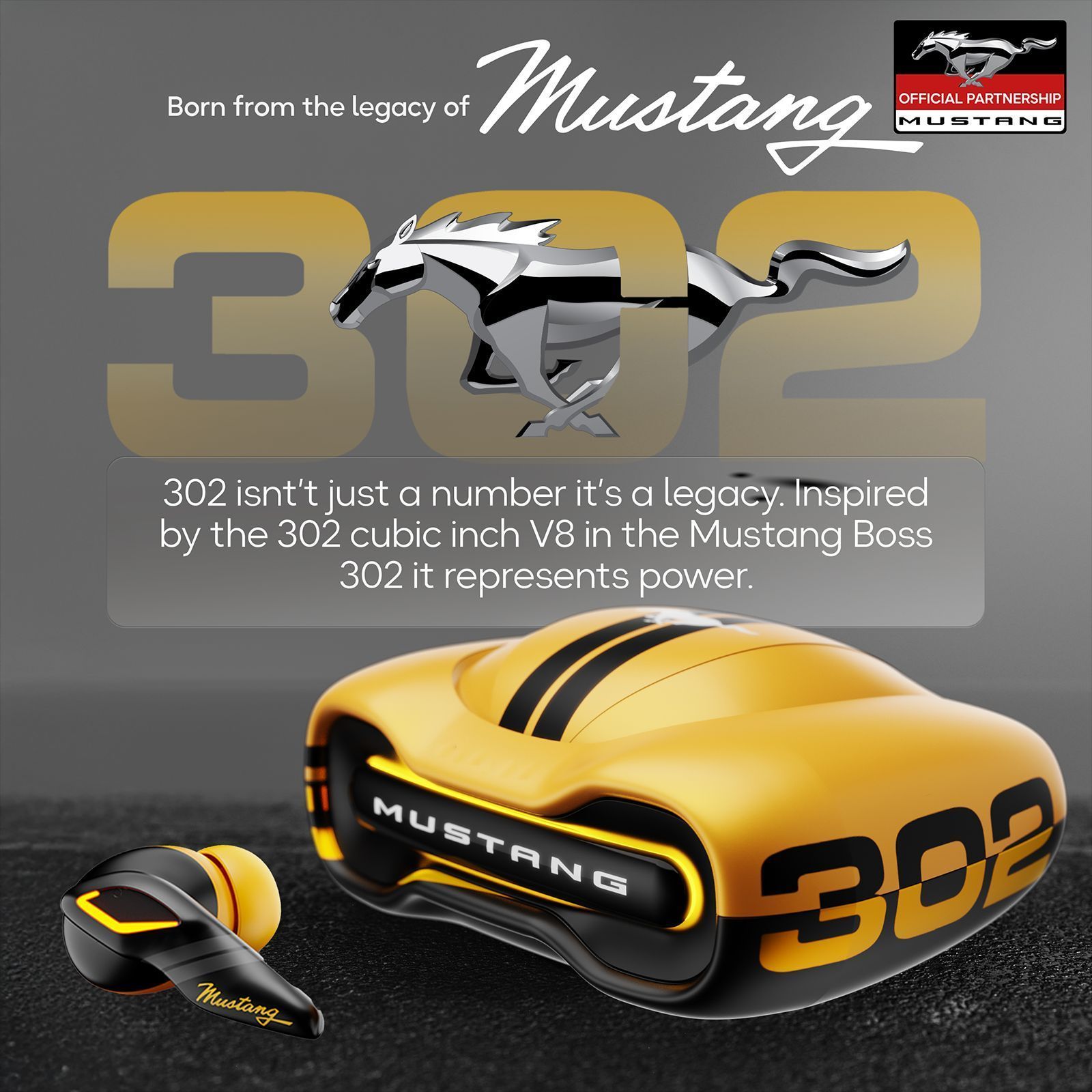 GOBOULT (formerly Boult) Mustang Torq FGTW196YLW TWS Earbuds with Environmental Noise Cancellation (IPX5 Water Resistant, Fast Charging, Yellow)_16