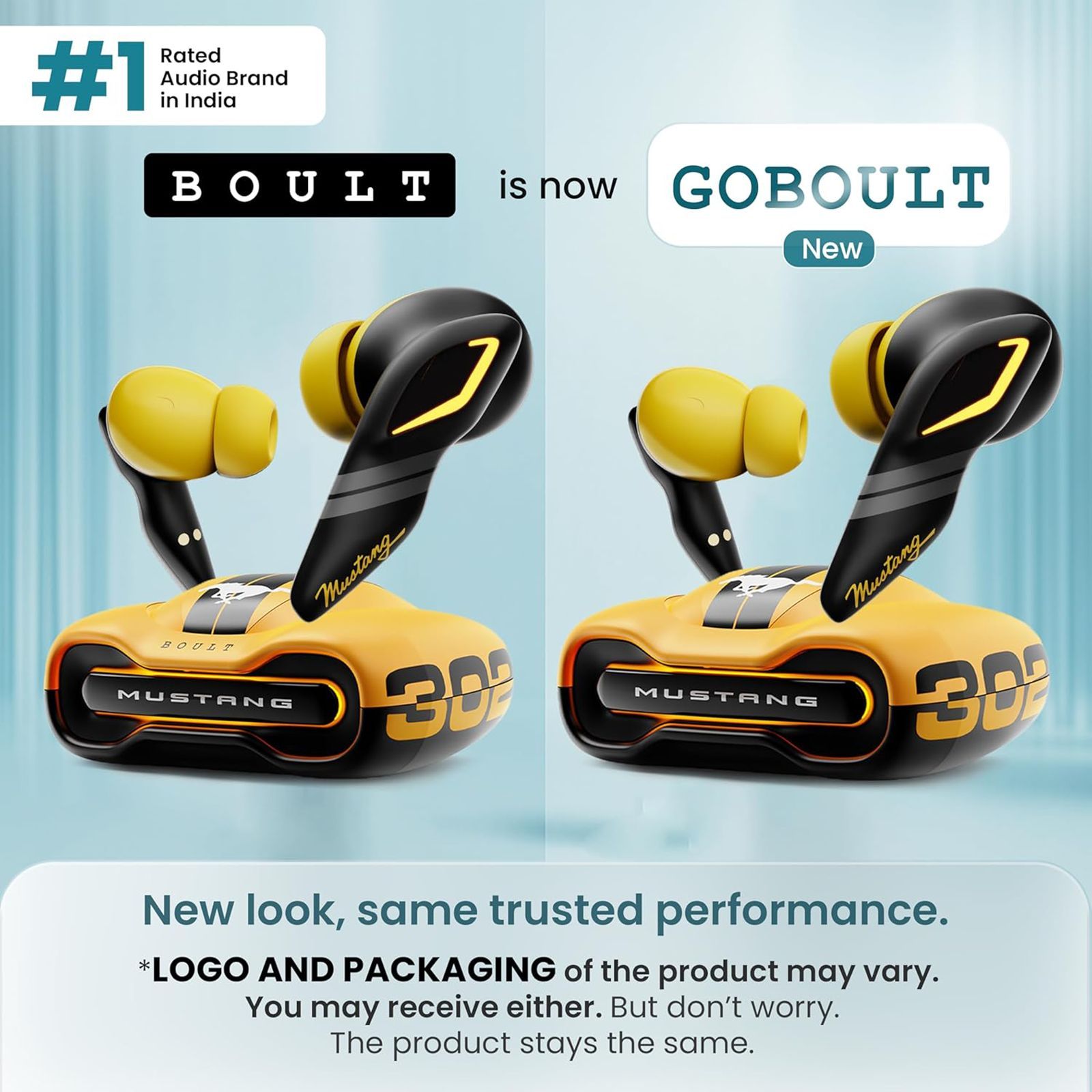 GOBOULT (formerly Boult) Mustang Torq FGTW196YLW TWS Earbuds with Environmental Noise Cancellation (IPX5 Water Resistant, Fast Charging, Yellow)_7
