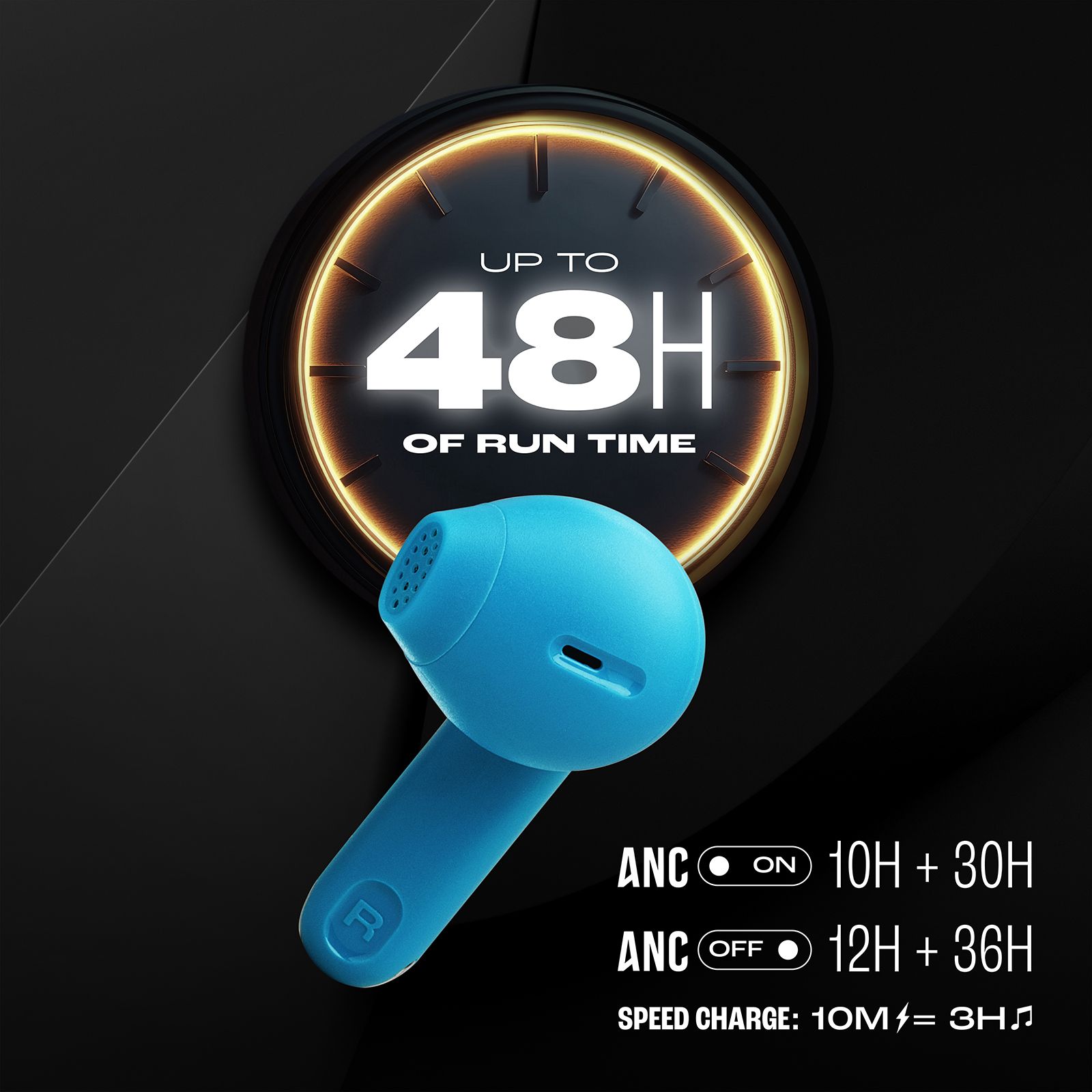 JBL Tune Flex 2 JBLTFLEX2TQE TWS Earbuds with Adaptive Noise Cancellation  (IP54 Dust and Water Resistant, Ambient Aware, Turquoise)_16