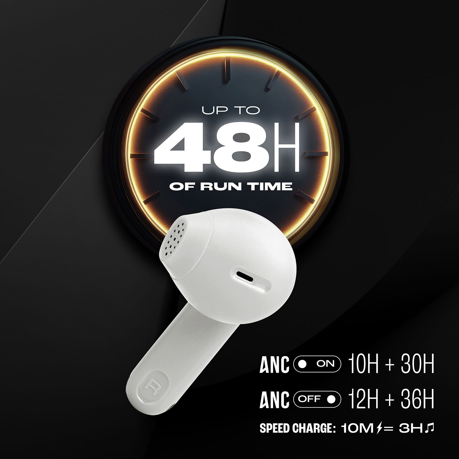 JBL Tune Flex 2 JBLTFLEX2WHT TWS Earbuds with Adaptive Noise Cancellation  (IP54 Dust and Water Resistant, Ambient Aware, White)_17