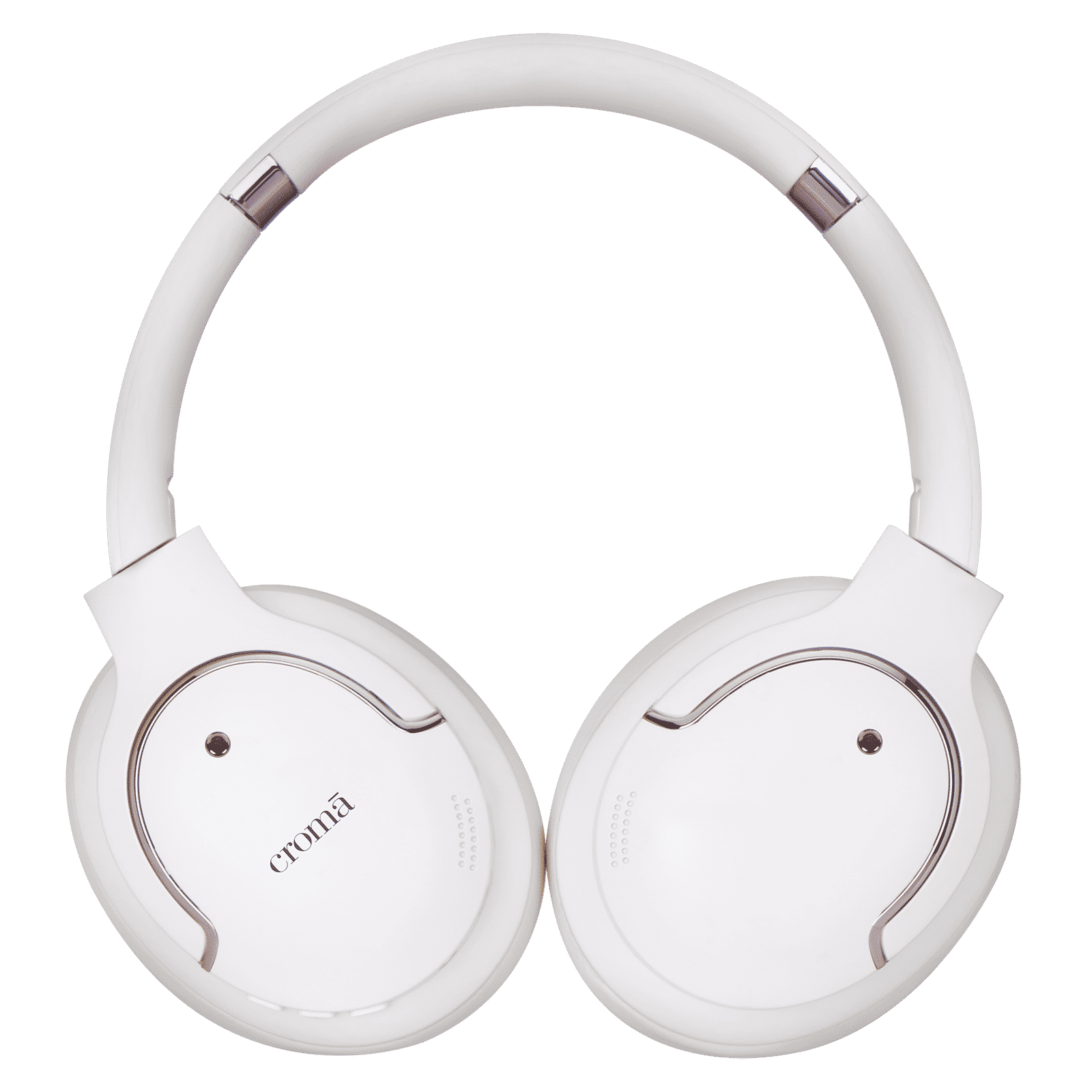 Croma Bluetooth Headphone with Mic (Active Noise Cancellation, Over Ear, Beige) Croma Bluetooth Headphone with Mic (Active Noise Cancellation, Over Ear, Beige)_2