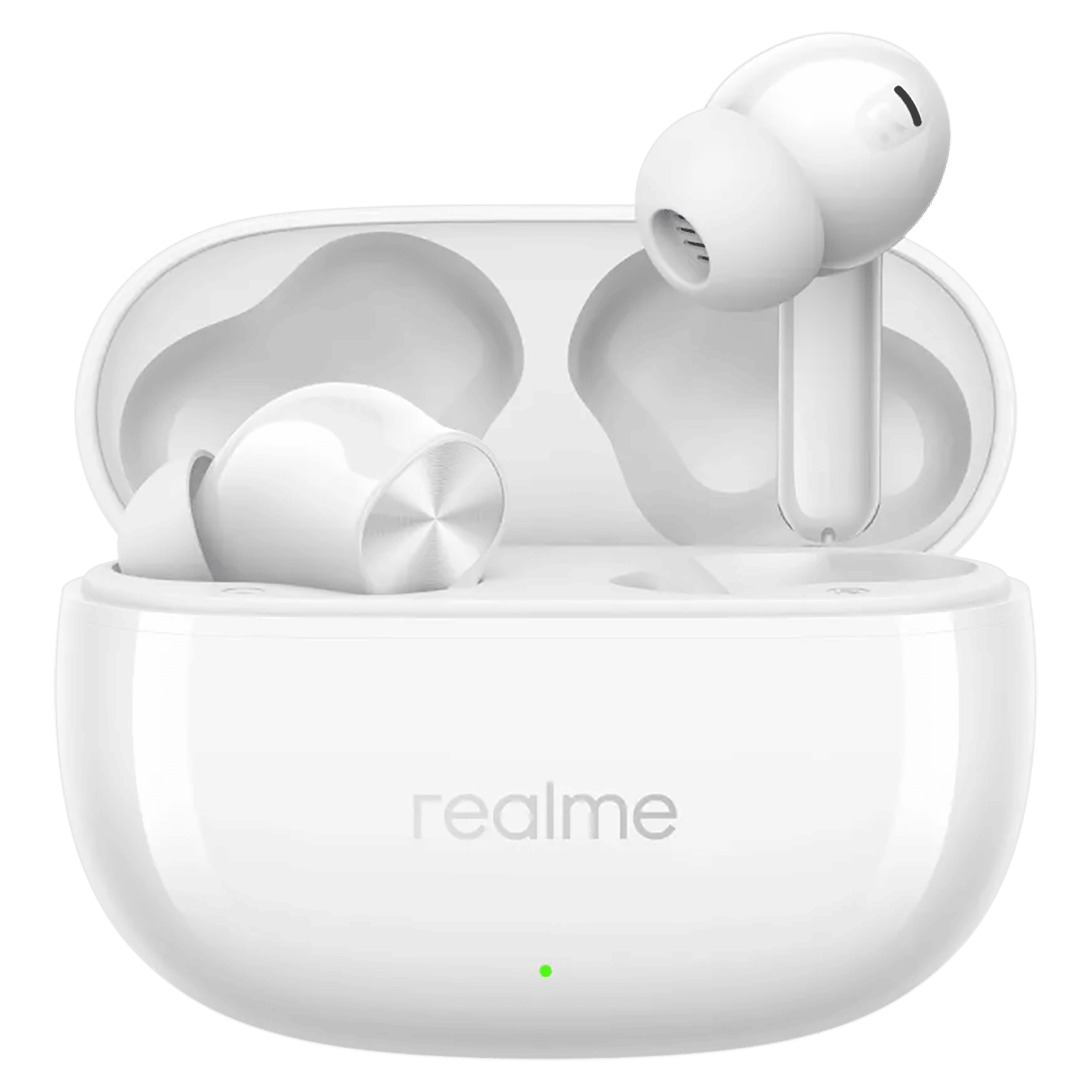 realme Buds T200x TWS Earbuds with Active Noise Cancellation (IP55 Dust & Water Resistance, Dual Device Connection, Moonlight White)_1