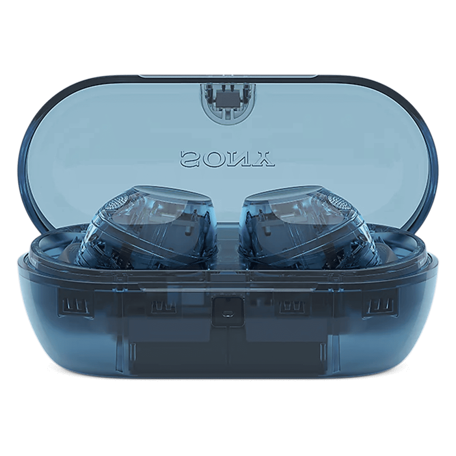 SONY WF-C710N TWS Earbuds with Advanced Noise Cancellation (IPX4 Water Resistant, Noise Sensor Technology, Glass Blue)_4