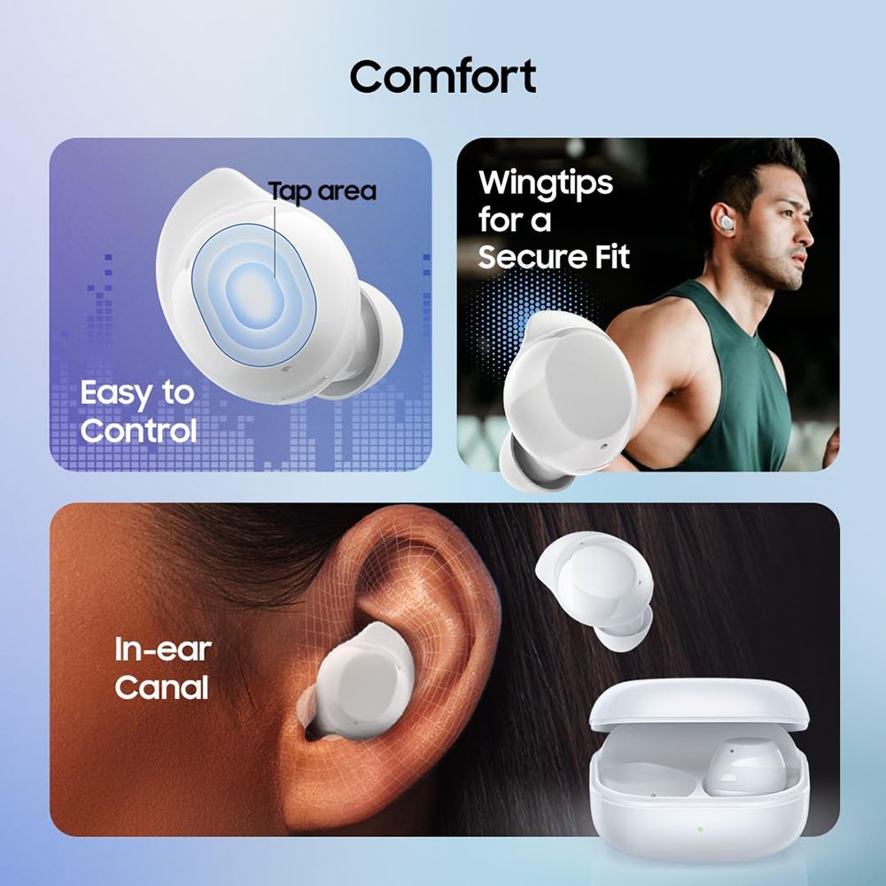 SAMSUNG Galaxy Buds Core TWS Earbuds with Active Noise Cancellation (IP54 Water Resistant, Ambient Sound, White)_11
