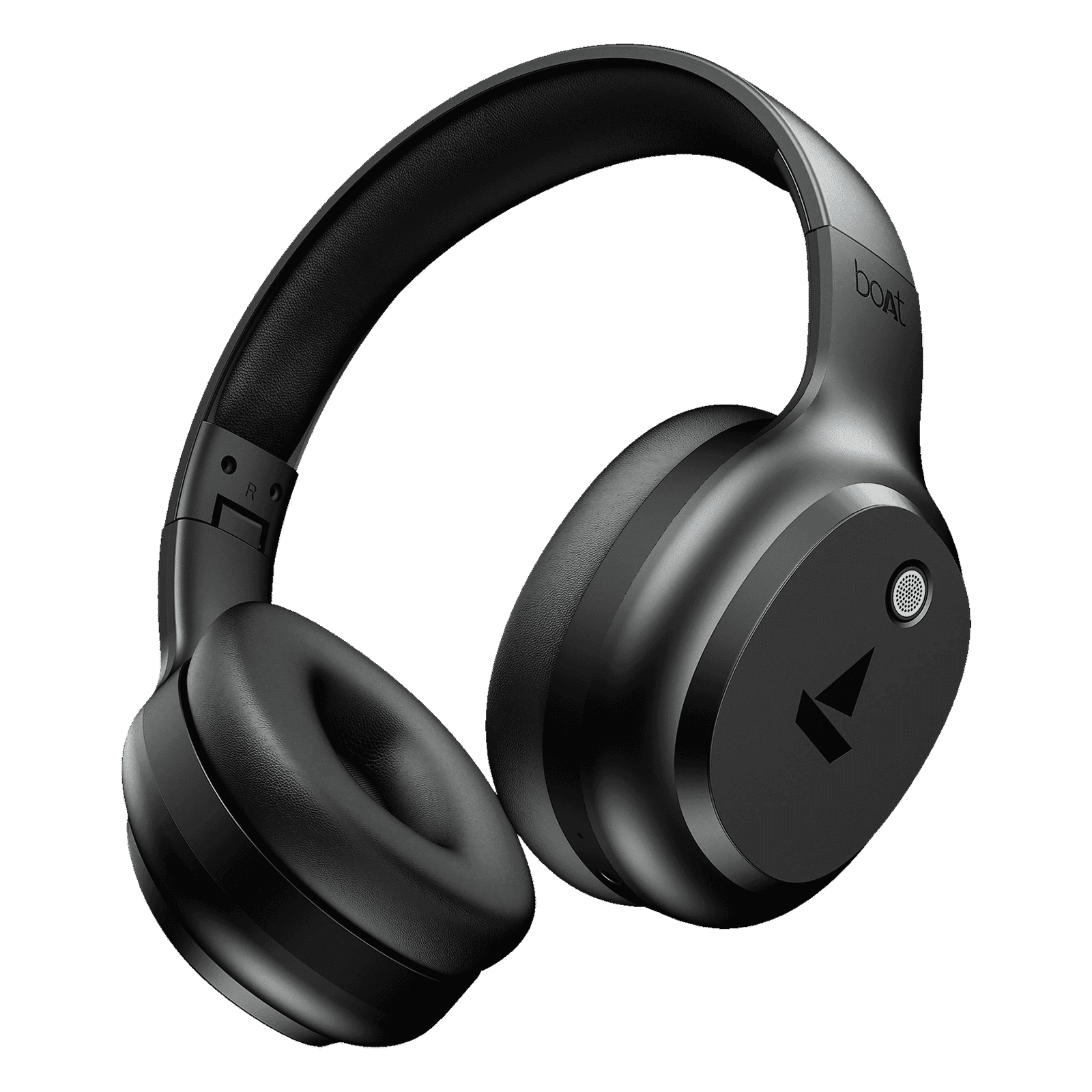 boAt Rockerz 421 Bluetooth Headphone with Mic (40 Hours Playback, Over Ear, Black Sabre)_1