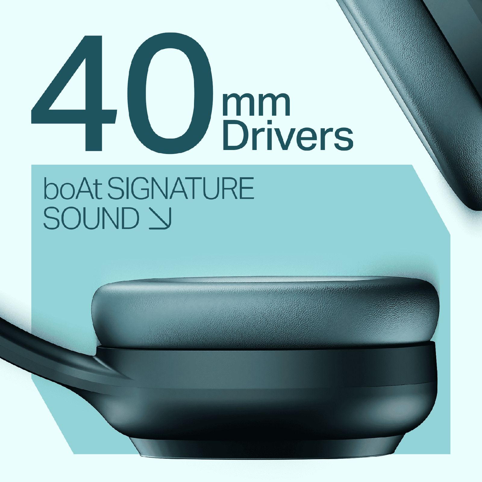 boAt Rockerz 421 Bluetooth Headphone with Mic (40 Hours Playback, Over Ear, Bold Blue)_7