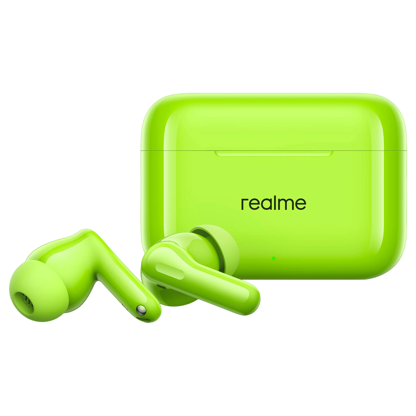 realme Buds T200 TWS Earbuds with Active Noise Cancellation (IP55 Water & Dust Resistant, Dual Device Connection 2.0, Neon Green)_5