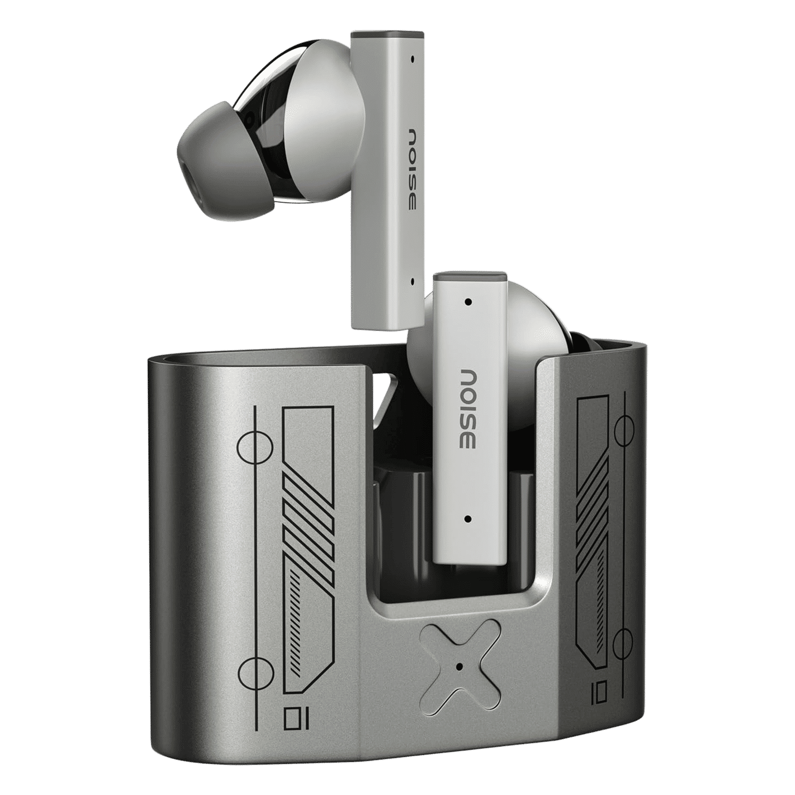 noise Buds Marine TWS Earbuds with Active Noise Cancellation (IPX4 Water Resistant, Dual Pairing, Marine Grey)_1