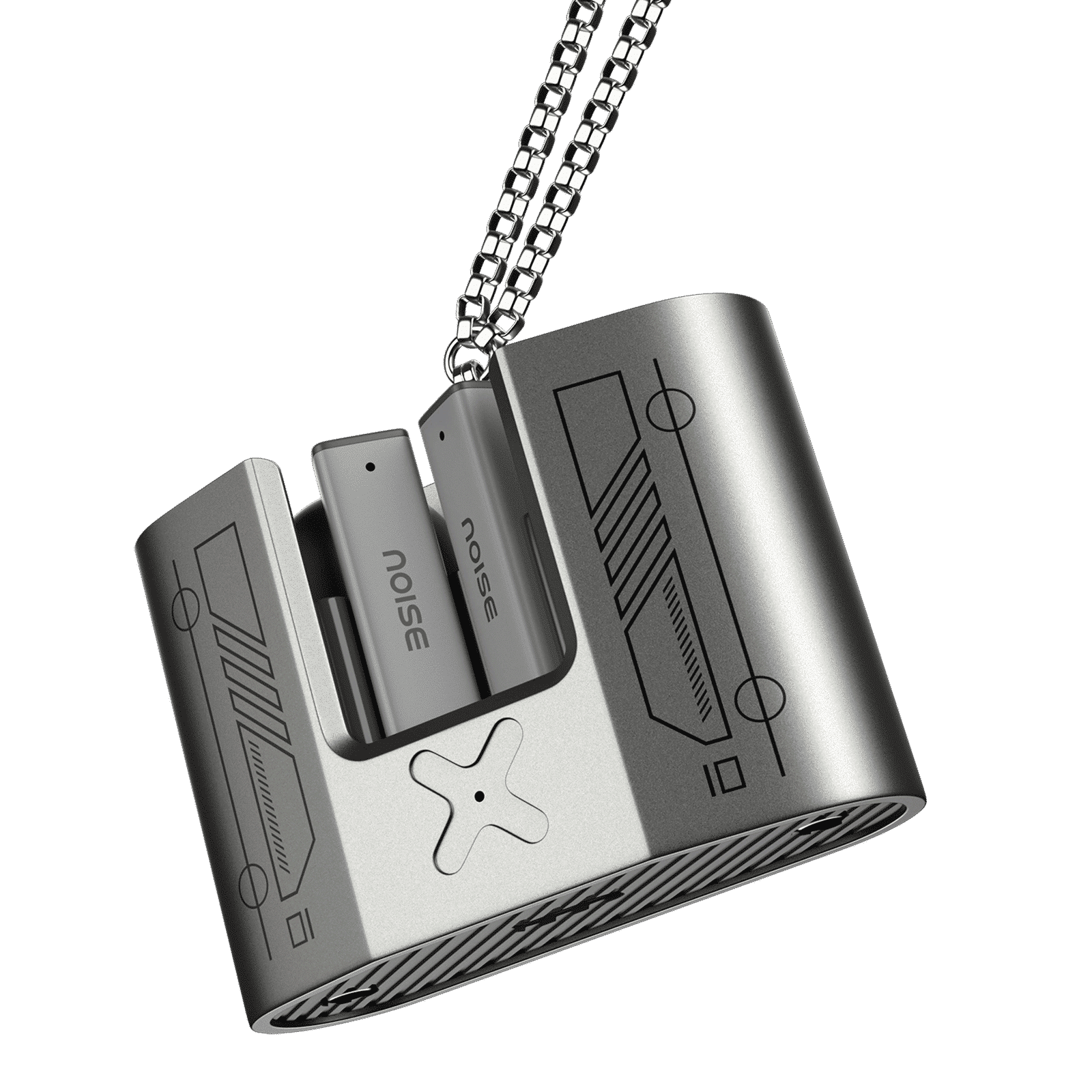 noise Buds Marine TWS Earbuds with Active Noise Cancellation (IPX4 Water Resistant, Dual Pairing, Marine Grey)_4