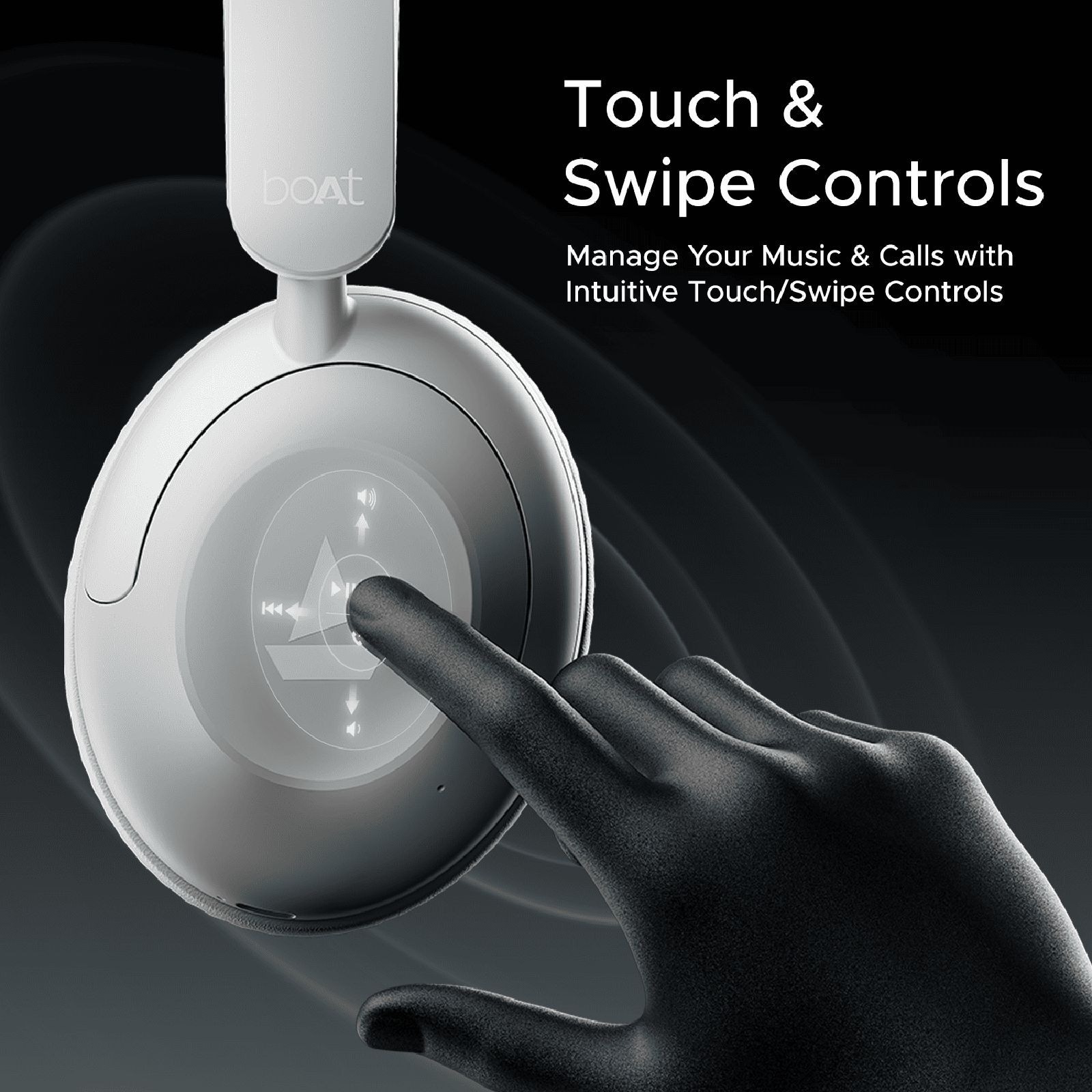 boAt Rockerz 650 Pro Bluetooth Headphone with Mic (80 Hours Playback, Over Ear, Silver Frost)_10