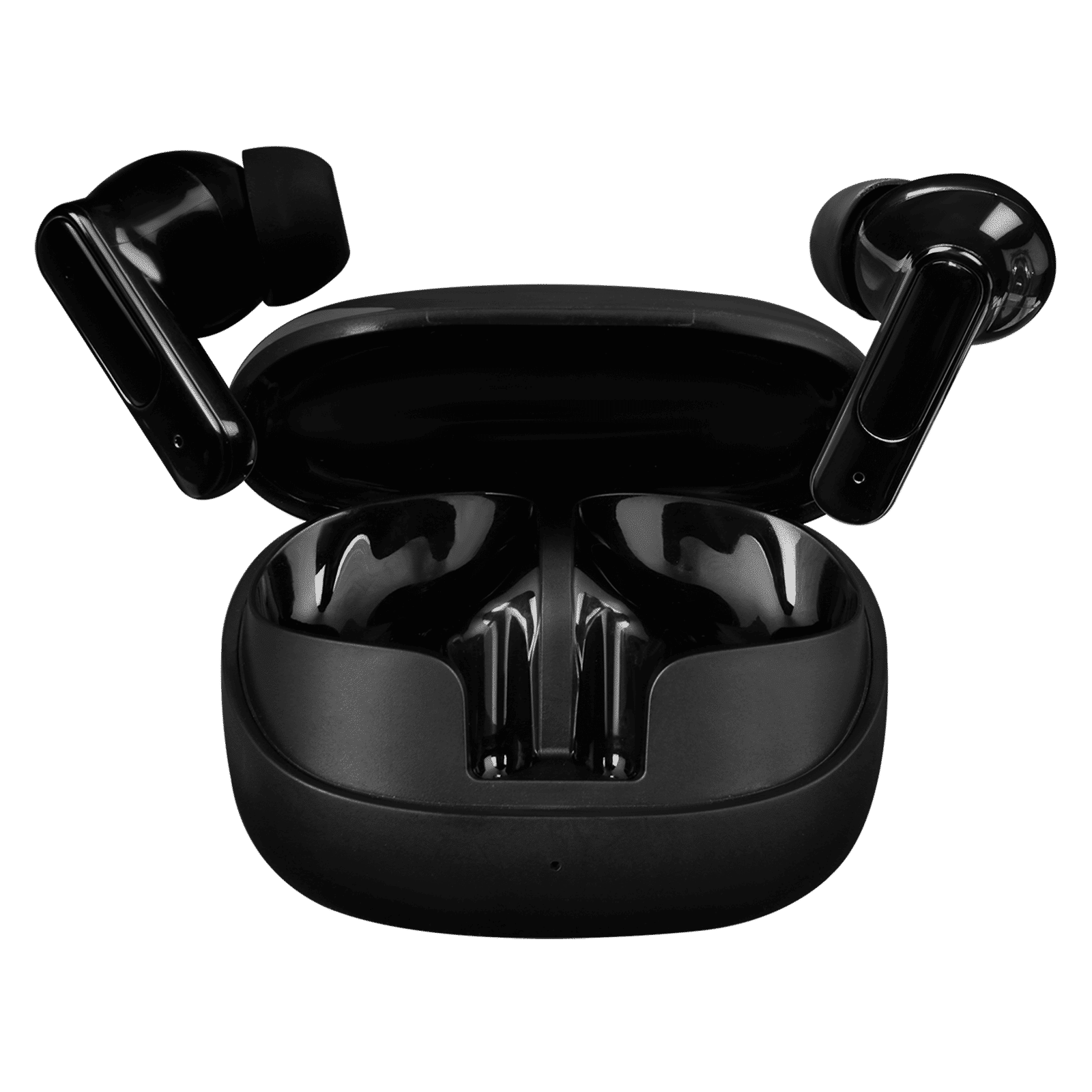 Croma IE165 TWS Earbuds with Passive Noise Cancellation (IPX4 Water & Sweat Resistant, Touch Control, Black)_1