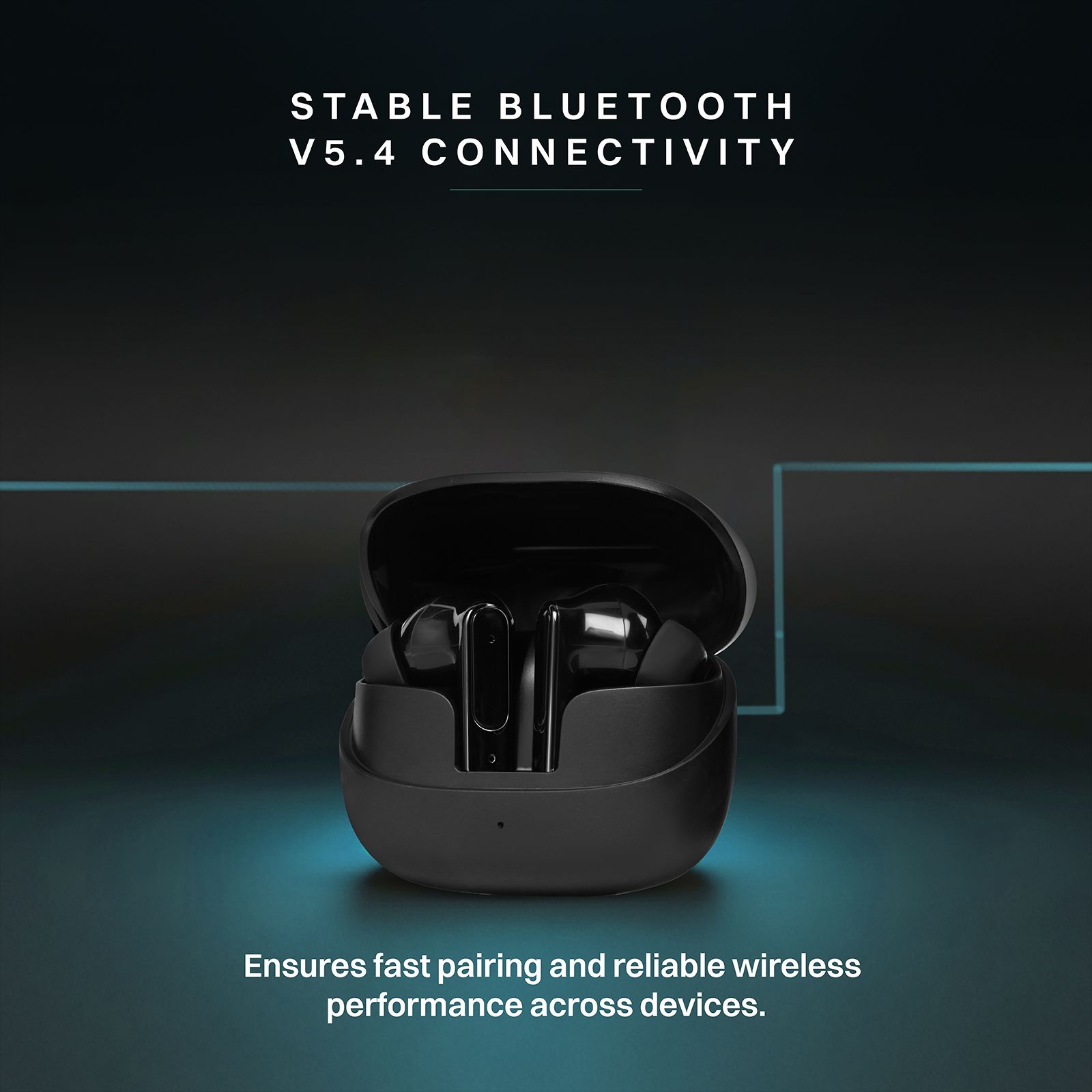 Croma IE165 TWS Earbuds with Passive Noise Cancellation (IPX4 Water & Sweat Resistant, Touch Control, Black)_6