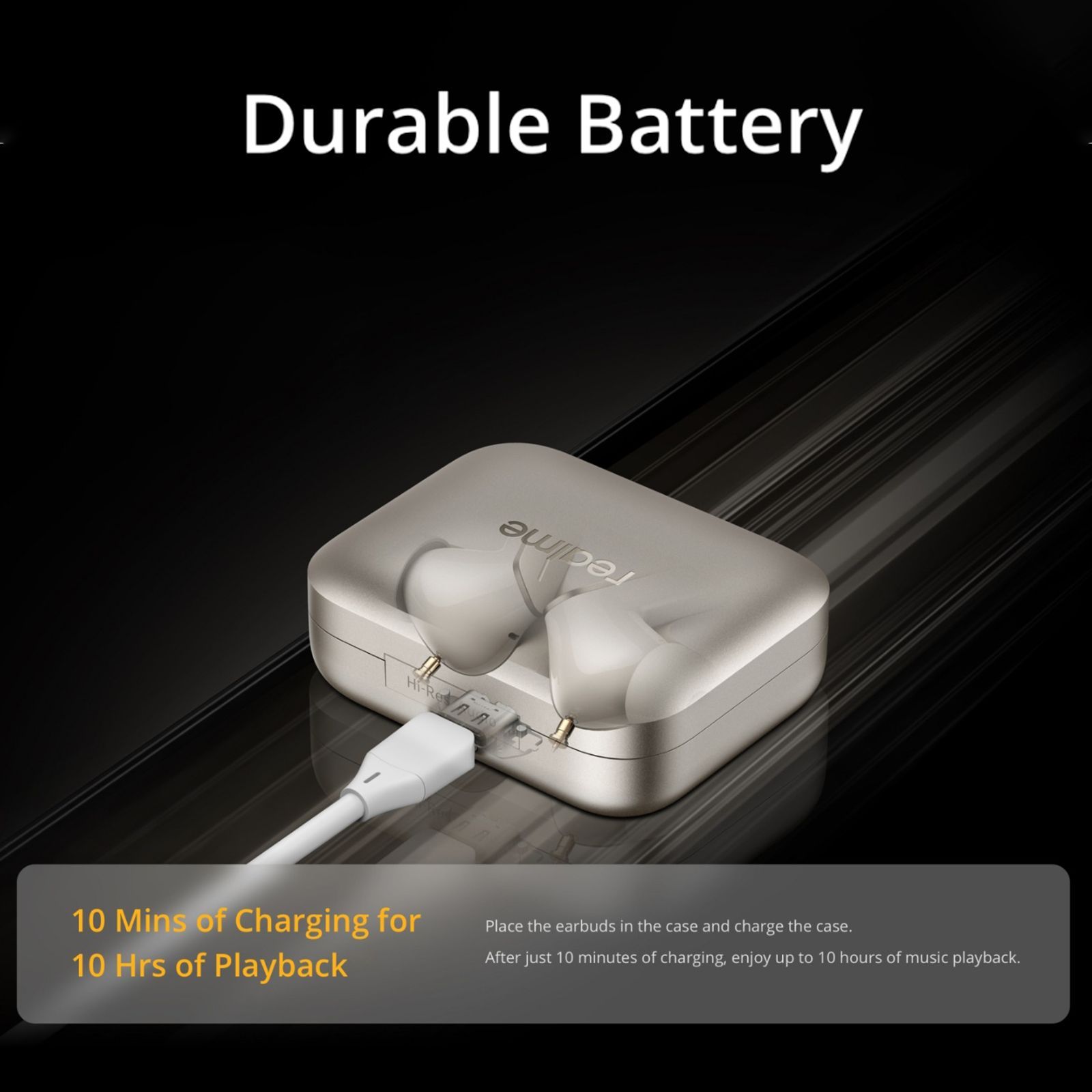 realme Buds Air7 TWS Earbuds with Active Noise Cancellation (IP55 Dust & Water Resistant, Dynamic Audio, Slate Grey)_13