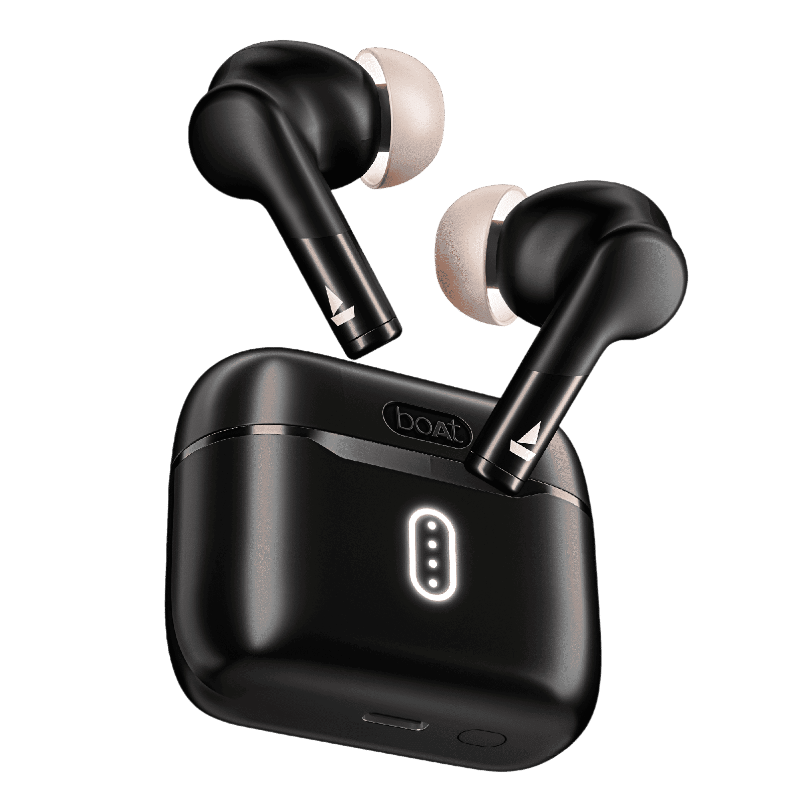 boAt Airdopes 148 Gen 2 TWS Earbuds with Environmental Noise Cancellation (IPX4 Water Resistant, Quad Mics, Active Black)_1
