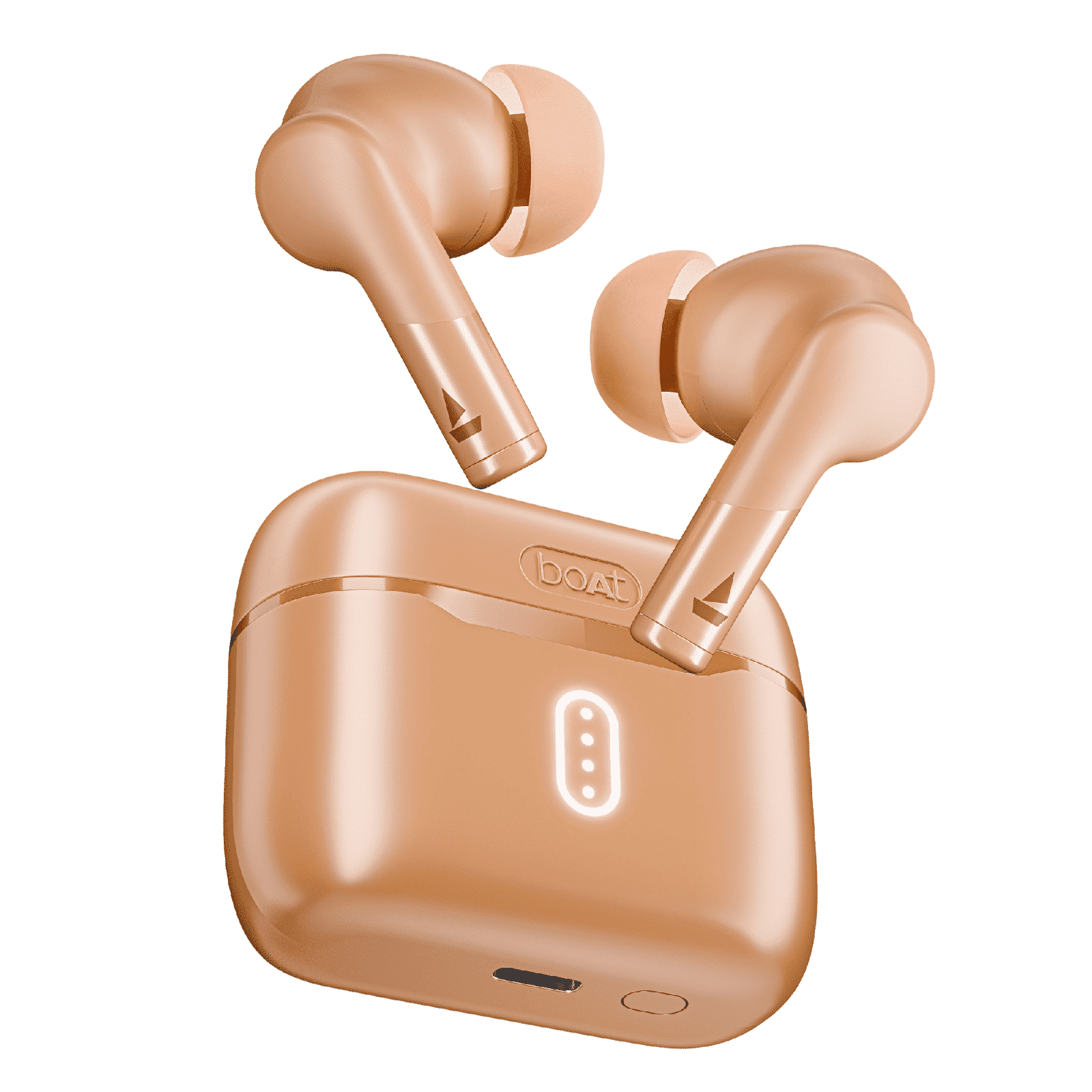 boAt Airdopes 148 Gen 2 TWS Earbuds with Environmental Noise Cancellation (IPX4 Water Resistant, Quad Mics, Orange)_1