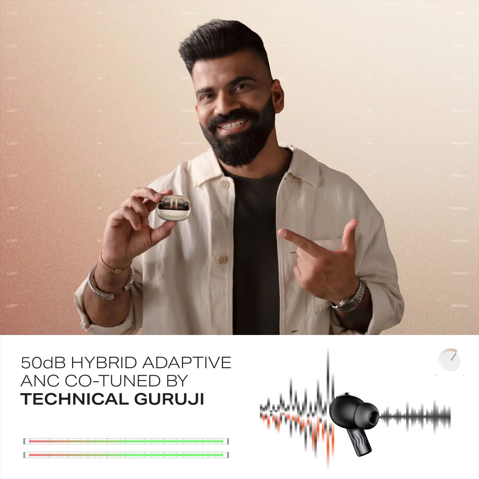 boAt Nirvana Zenith Pro TWS Earbuds with Hybrid Adaptive Active Noise Cancellation (IPX4 Water Resistance, Google Fast Pair, Velvet Grey)_2