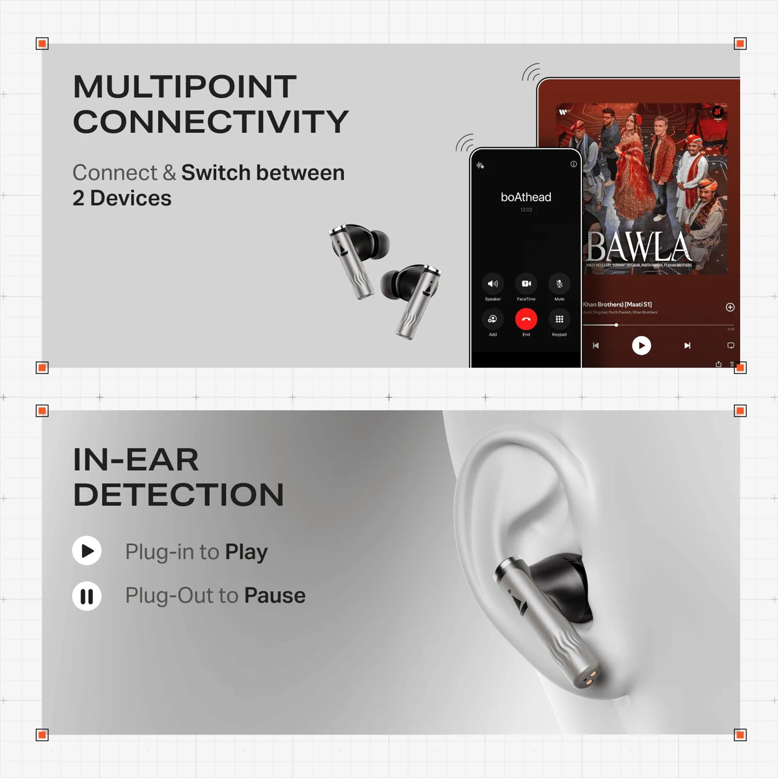 boAt Nirvana Zenith Pro TWS Earbuds with Hybrid Adaptive Active Noise Cancellation (IPX4 Water Resistance, Google Fast Pair, Platinum Gold) boAt Nirvana Zenith Pro TWS Earbuds with Hybrid Adaptive Active Noise Cancellation (IPX4 Water Resistance, Google Fast Pair, Platinum Gold)_10