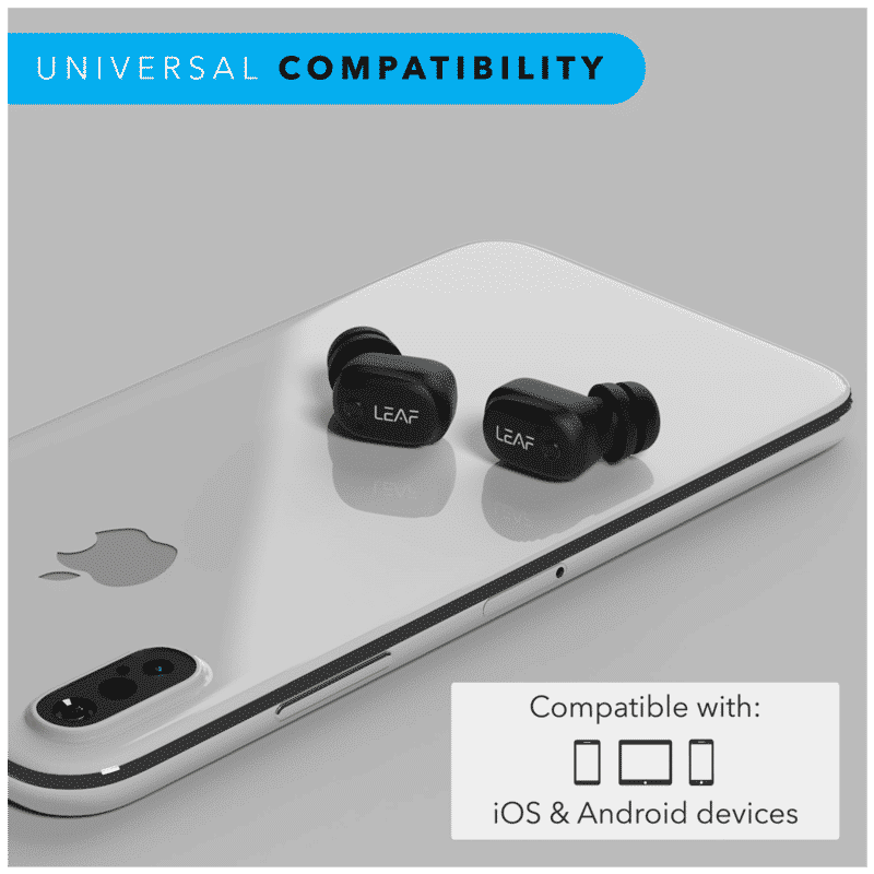 LEAF Buds Truly Wireless Earphones (Black)_5