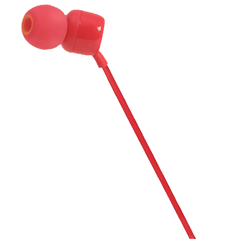 JBL Tune 110 JBLT110RED In-Ear Wired Earphone with Mic (JBL Pure Bass sound, Red)_8