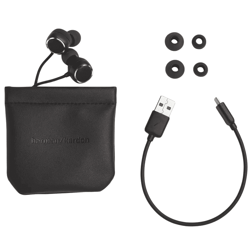 harman kardon Fly HKFLYBTBLK In-Ear Wireless Earphone with Mic (Bluetooth 4.1, Magnetic Earbuds, Black) harman kardon Fly HKFLYBTBLK In-Ear Wireless Earphone with Mic (Bluetooth 4.1, Magnetic Earbuds, Black)_7