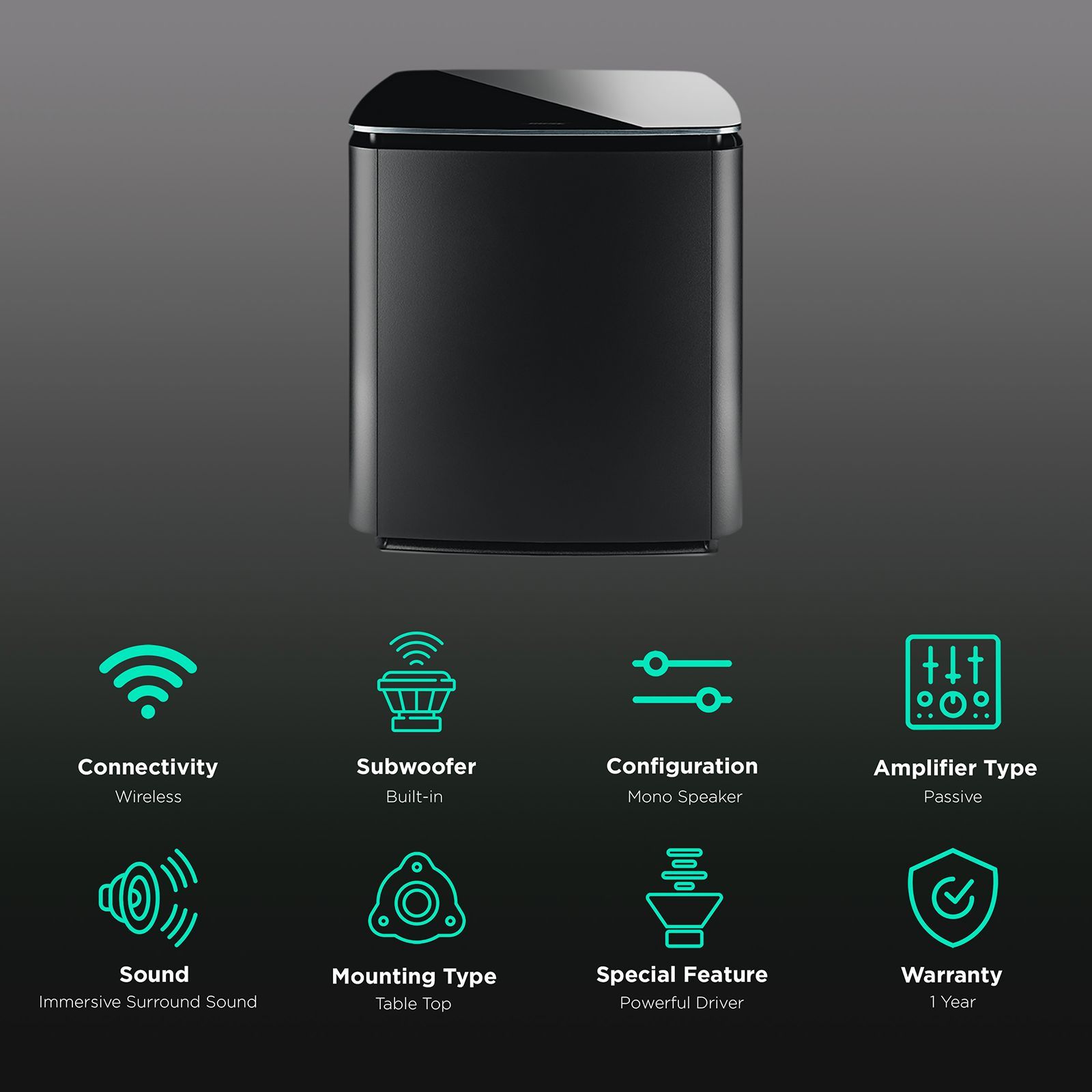 BOSE Bass Module 700 Multimedia Speaker (Quietport Technology, Mono Speaker, Black)_2