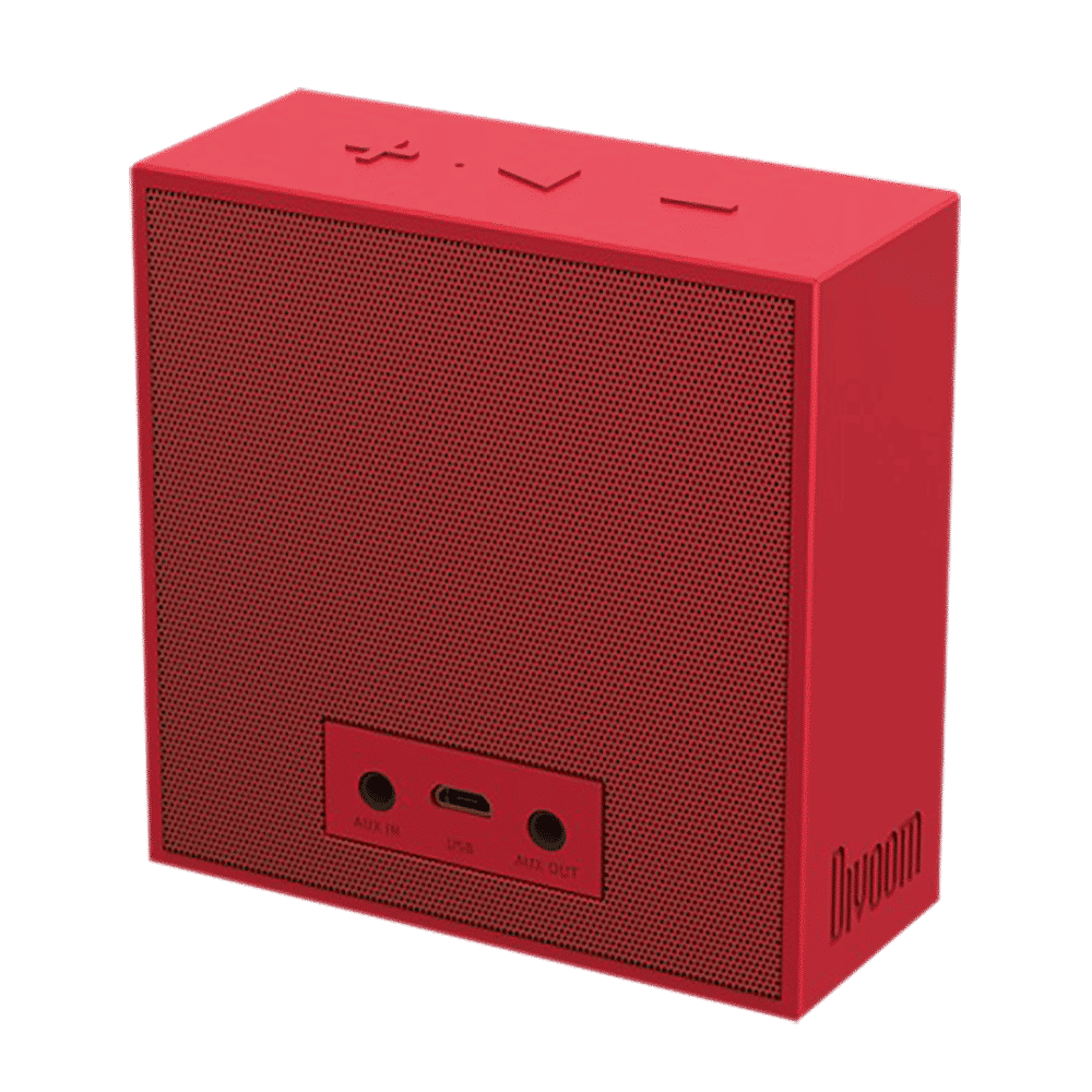Divoom TimeBox Mini with Built-in Mic for Voice Memo Smart Speaker (Smart Alarm, Red) Divoom TimeBox Mini with Built-in Mic for Voice Memo Smart Speaker (Smart Alarm, Red)_5