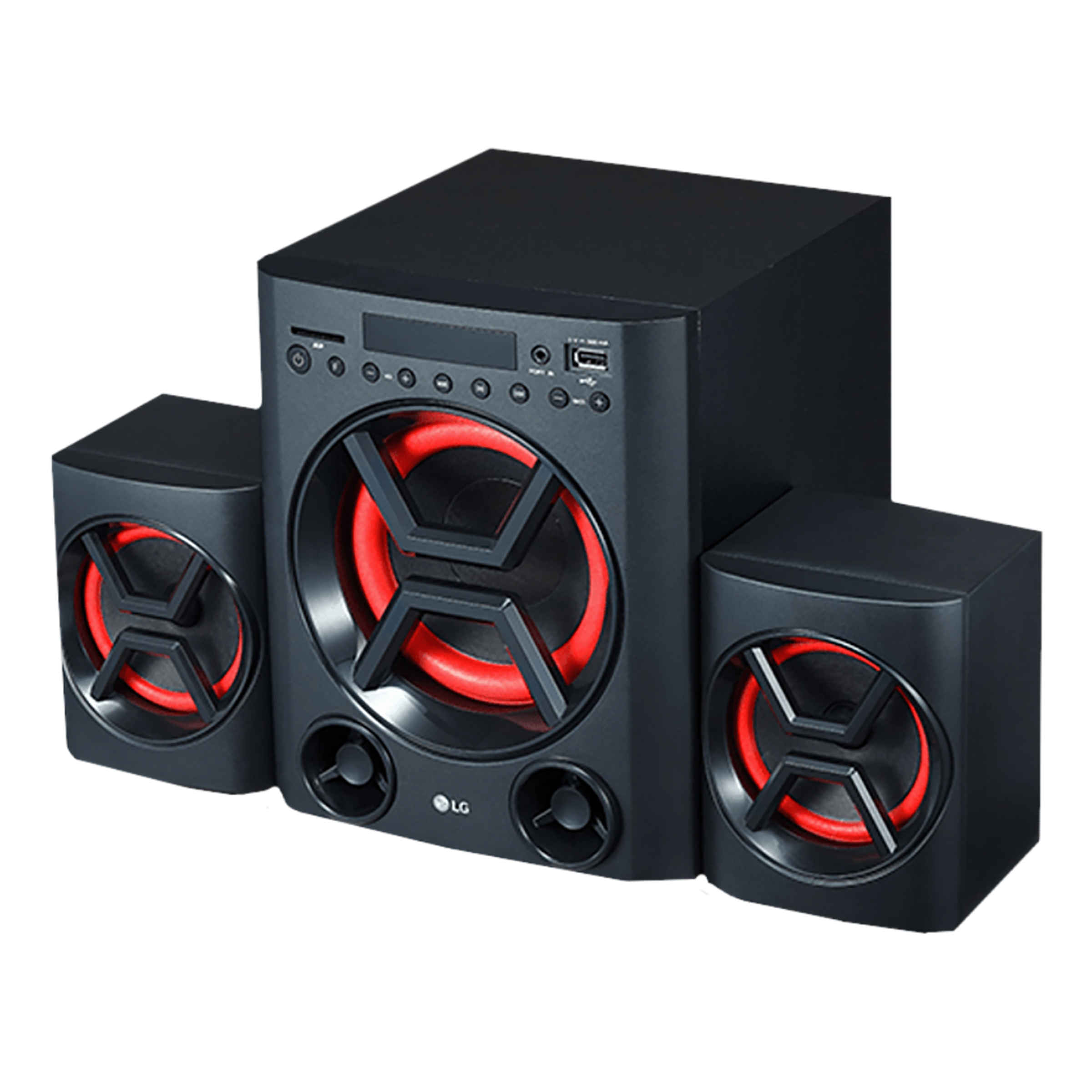 LG 40W Multimedia Speaker (Deep Bass Sound, 2.1 Channel, Red) LG 40W Multimedia Speaker (Deep Bass Sound, 2.1 Channel, Red)_9
