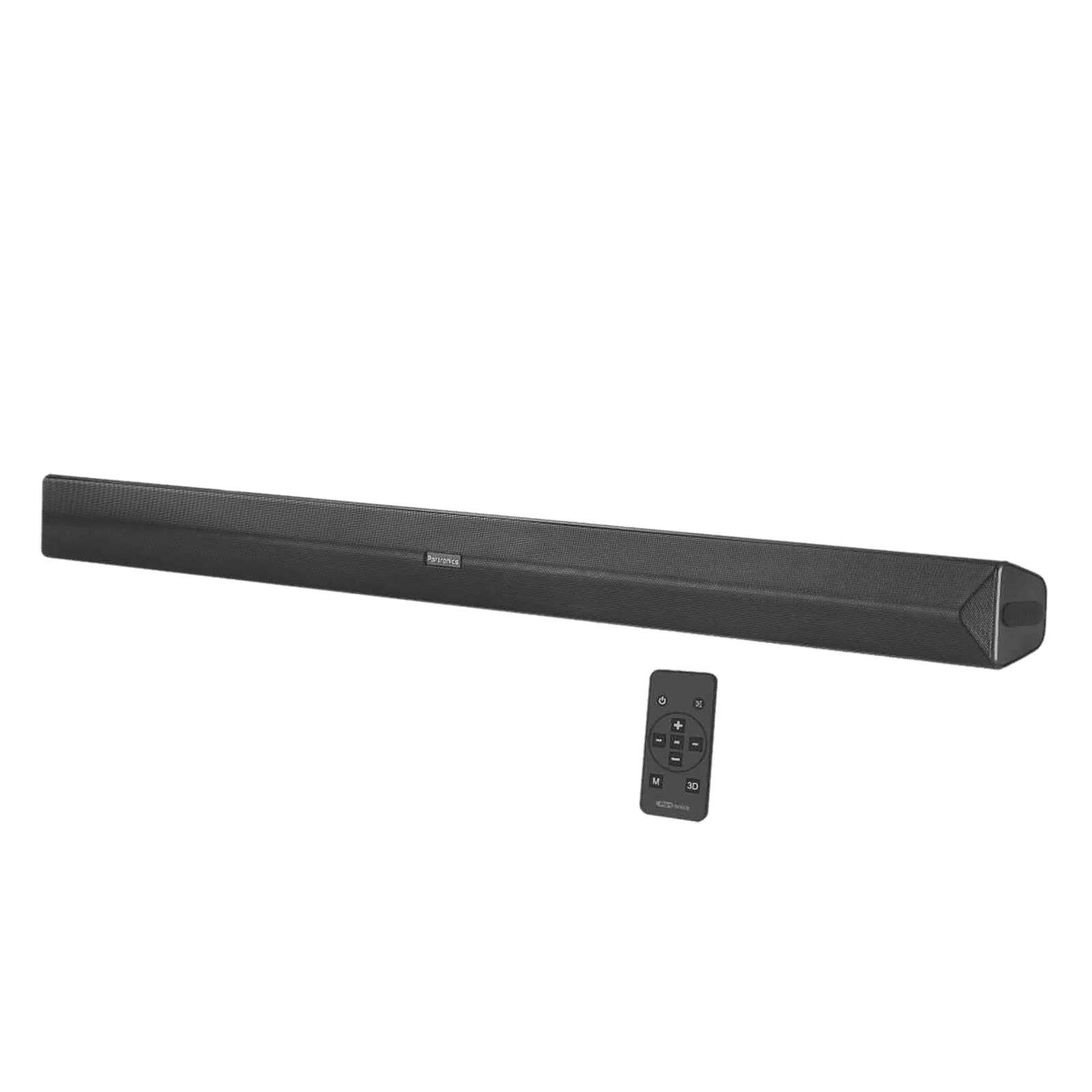 PORTRONICS Sound Slick II 40W Soundbar with Remote (Stereo Sound, 2.0 Channel, Black)_1