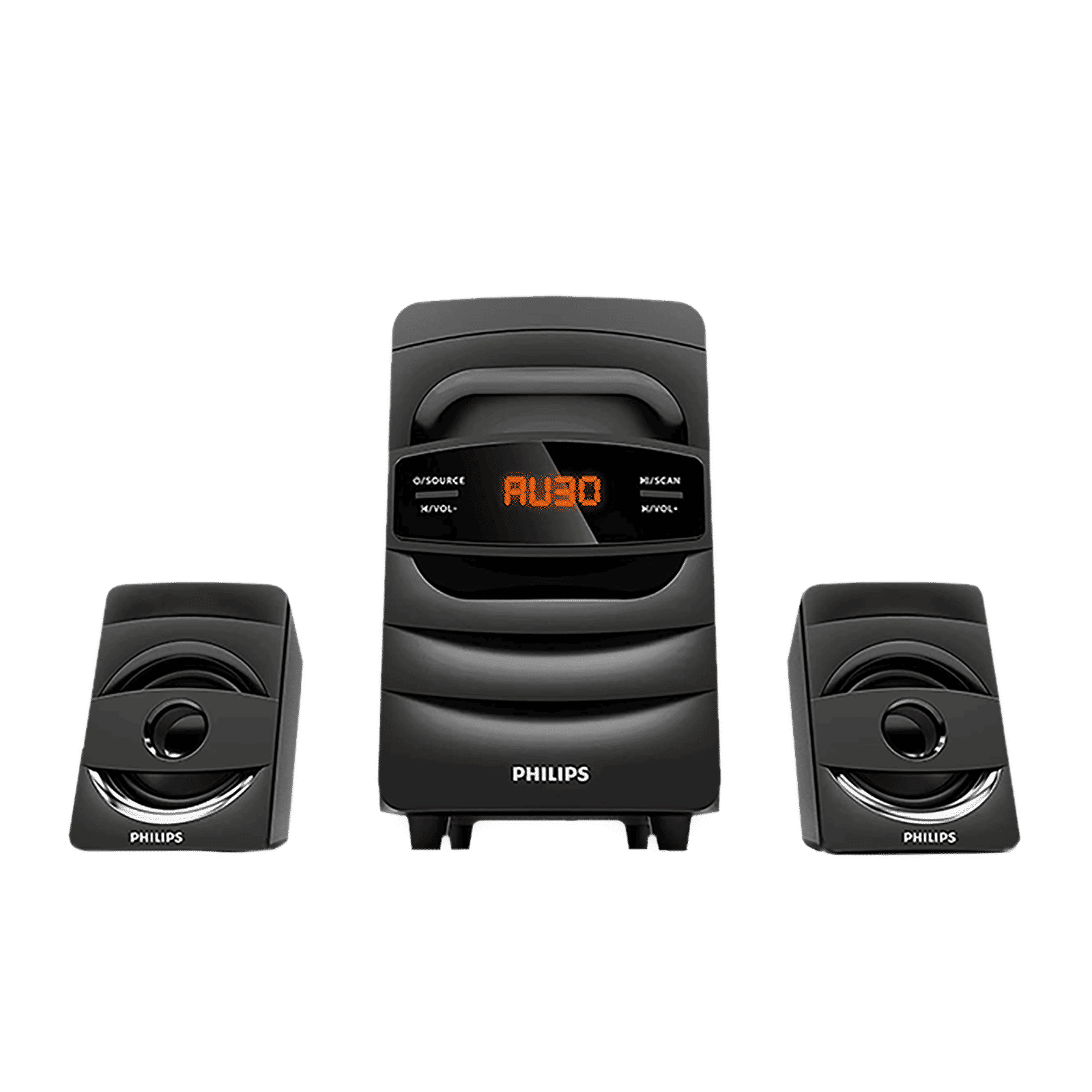 PHILIPS 31W Multimedia Speaker (Surround Sound, 2.1 Channel, Black)_1