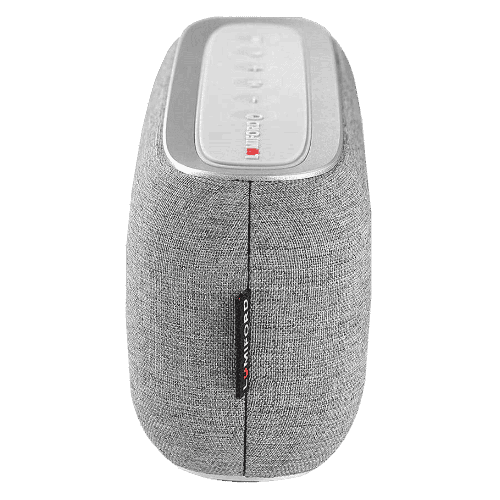 LUMIFORD Digi Clock 3-in-1 10W Portable Bluetooth Speaker (Built-In FM Radio, Stereo Sound, Grey)_2