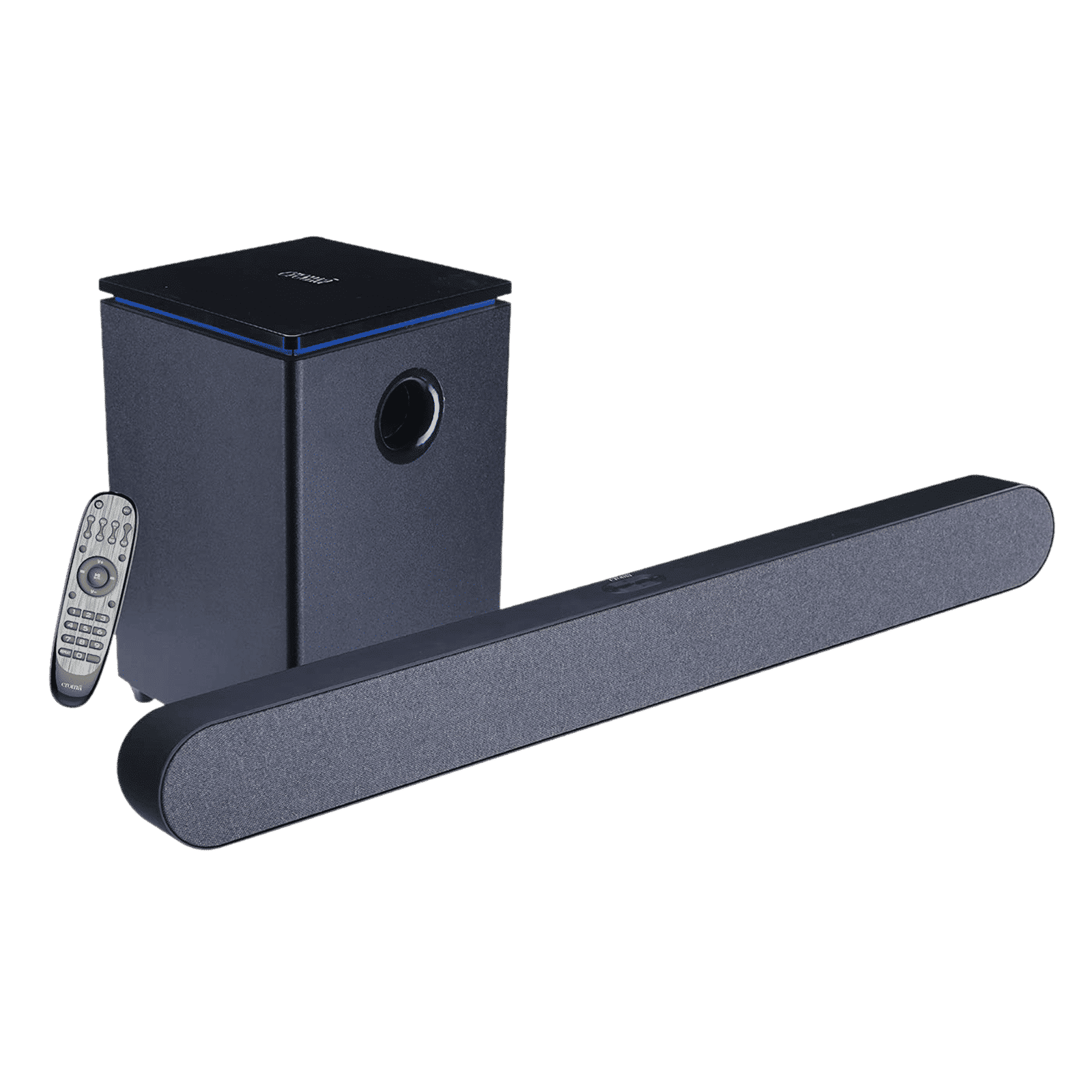 Croma 180W Bluetooth Soundbar with Remote (Rich and Deep Bass, 2.1 Channel, Black)_1