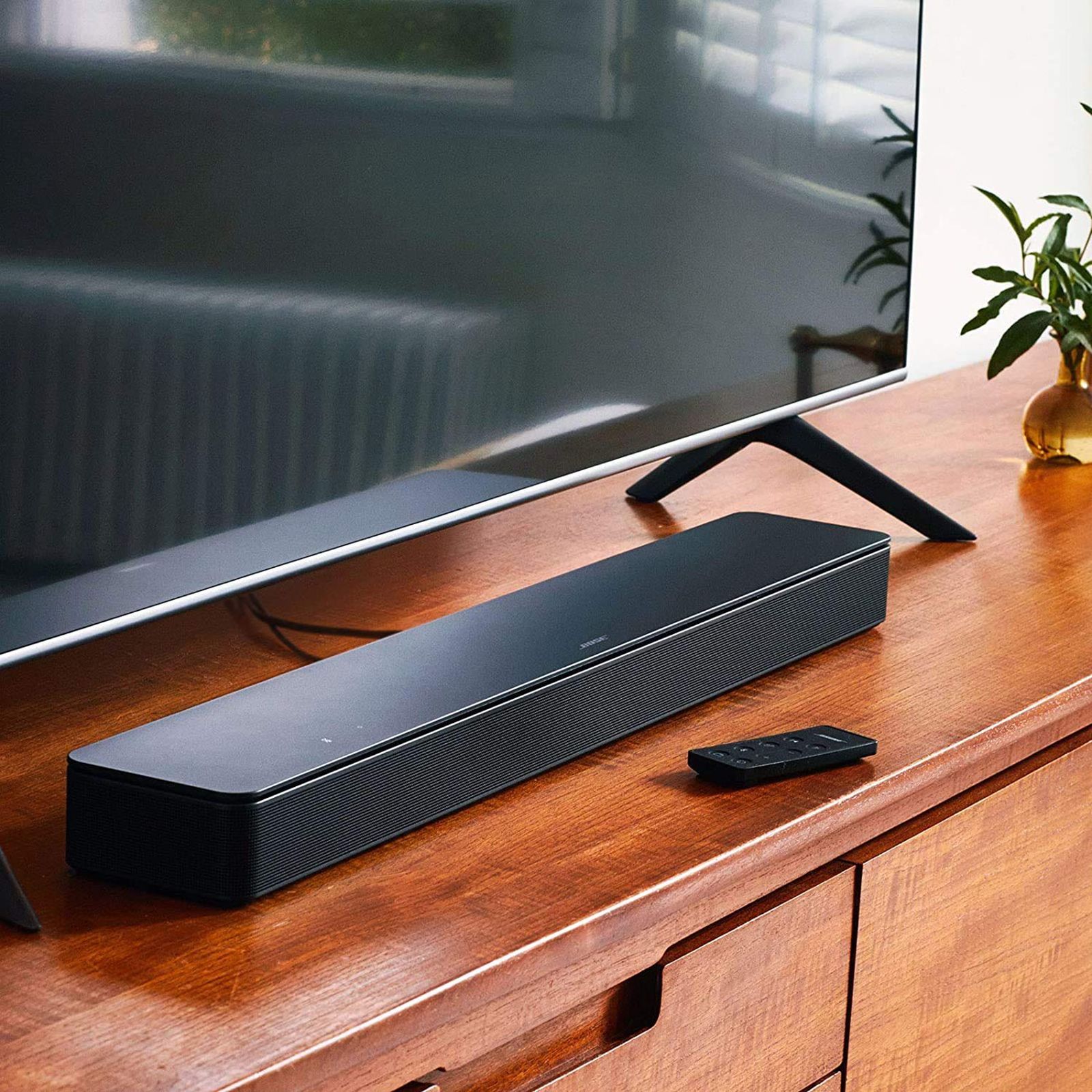 BOSE Smart 300 Soundbar with Remote (Rich Bass, 2.0 Channel, Black)_9
